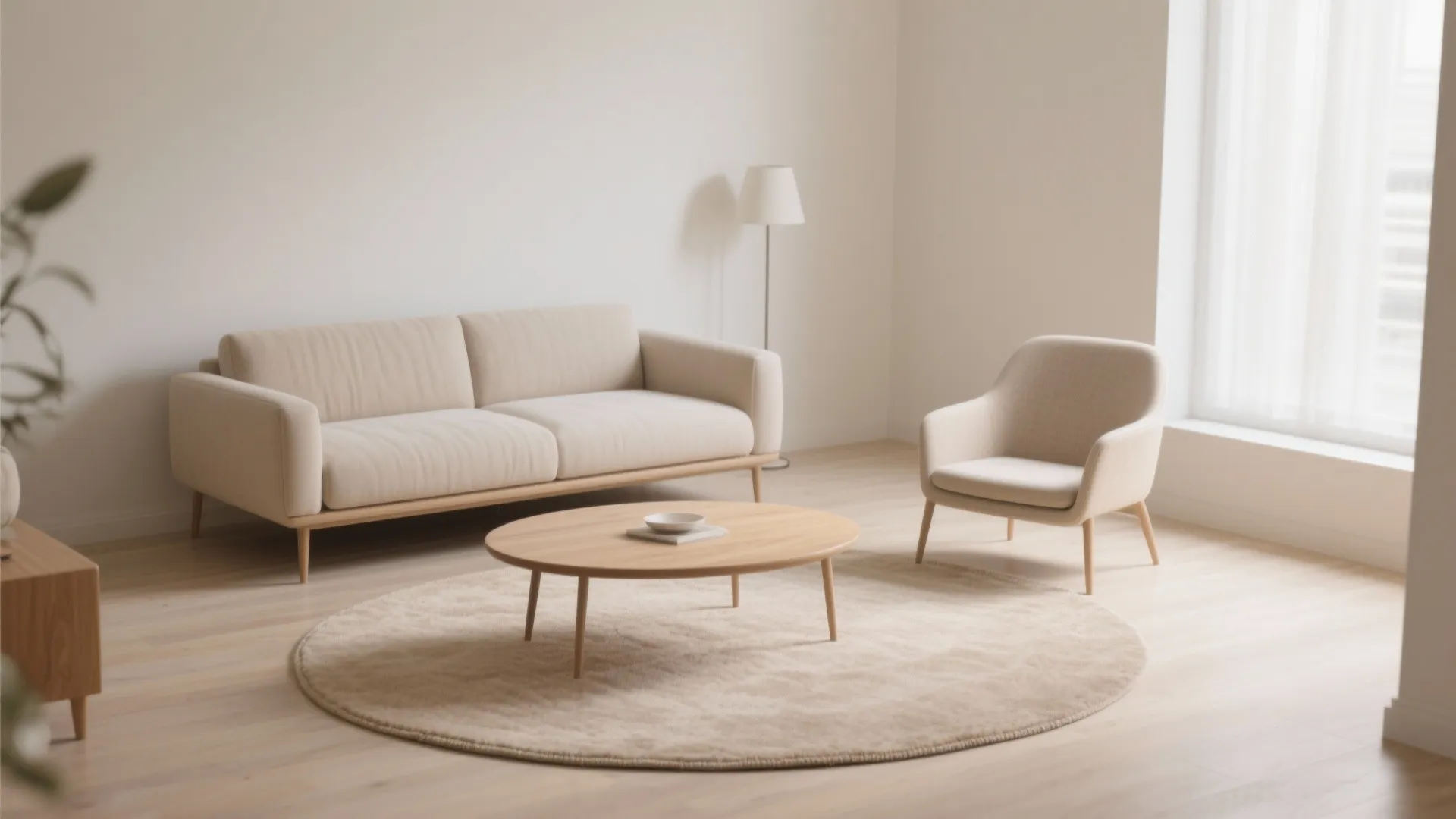 Minimalist Furniture Pairings