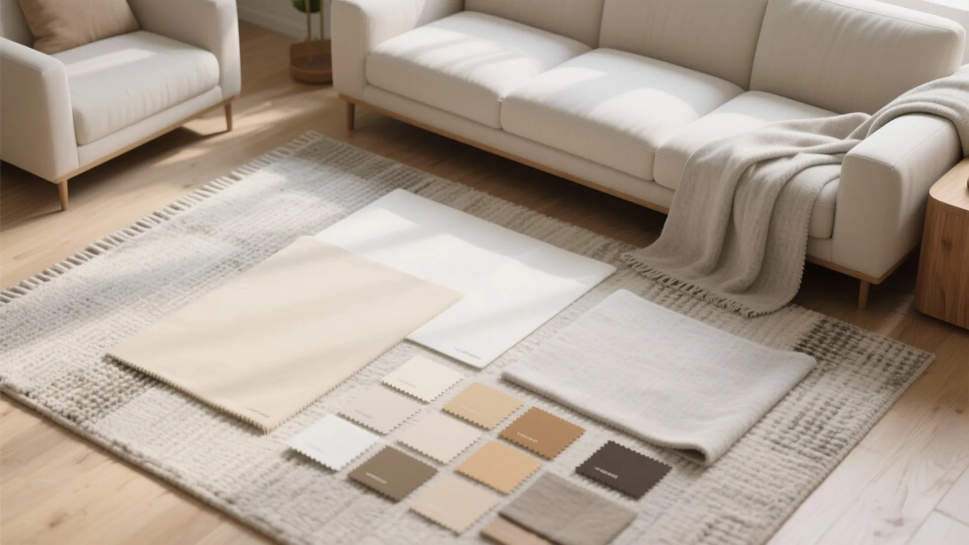 1. Minimalist Color Palette to Open Up Space