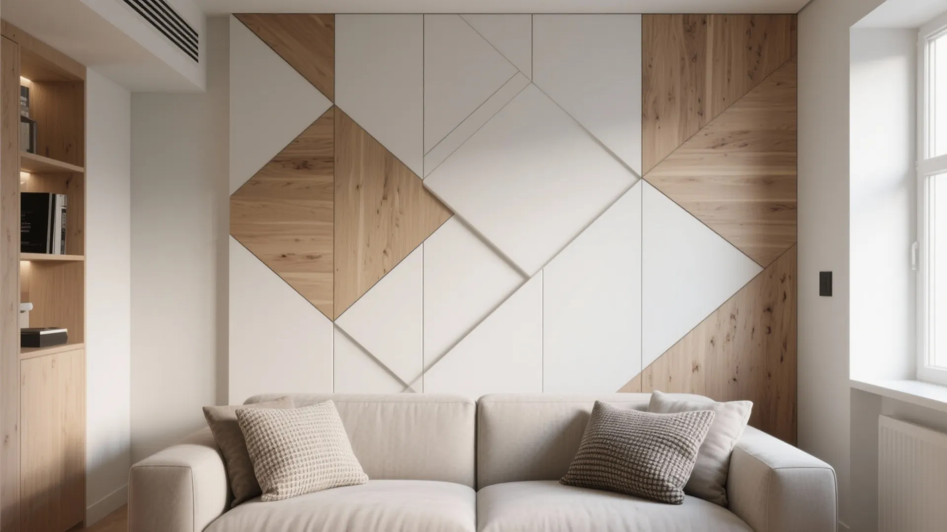 1. Minimalist Geometric Panels