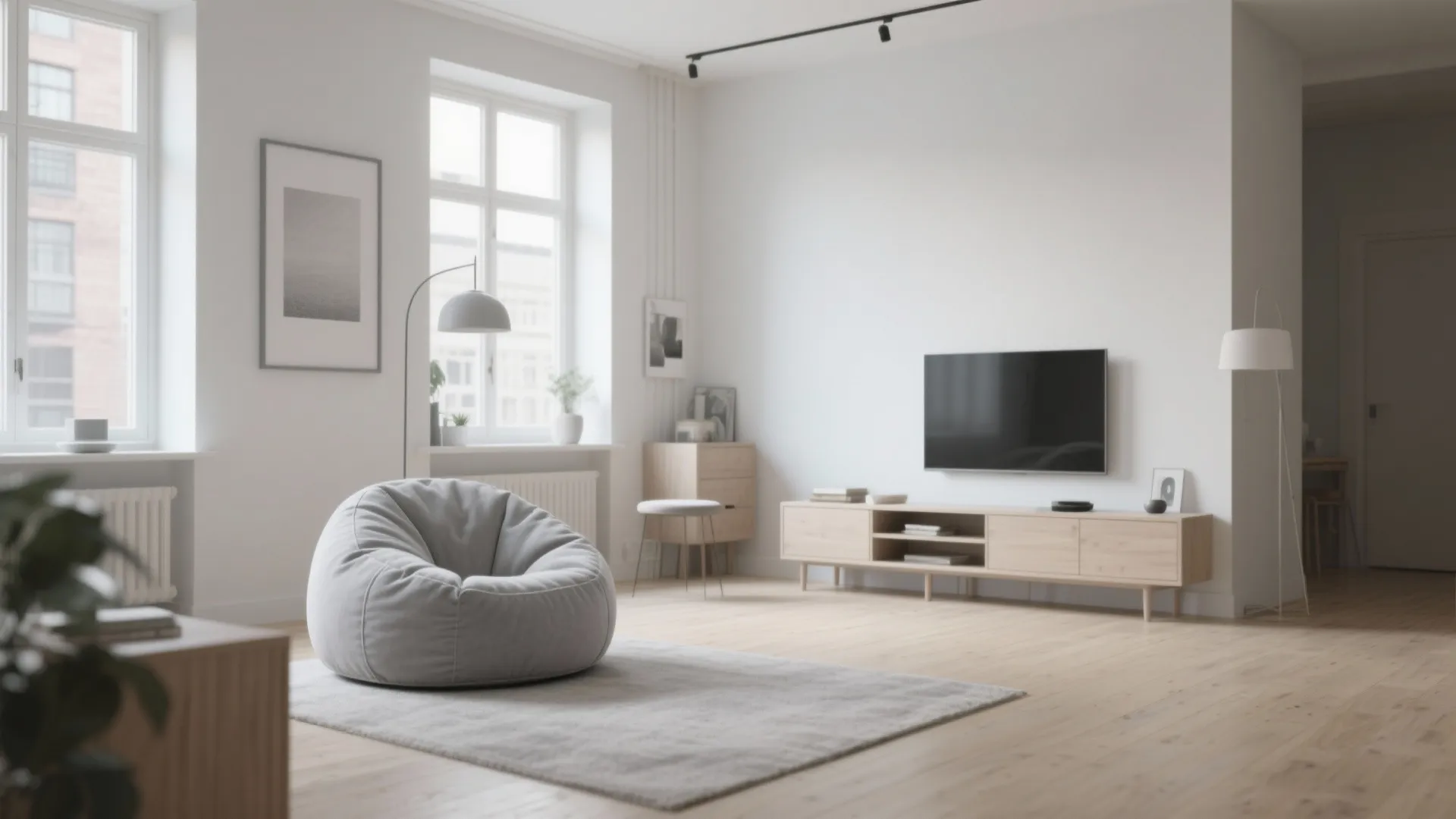 2. Minimalist Neutral Look