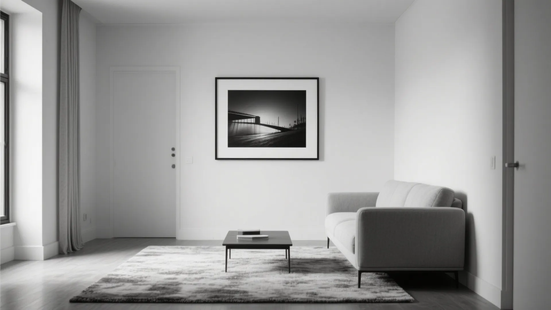 Minimalist framed photography