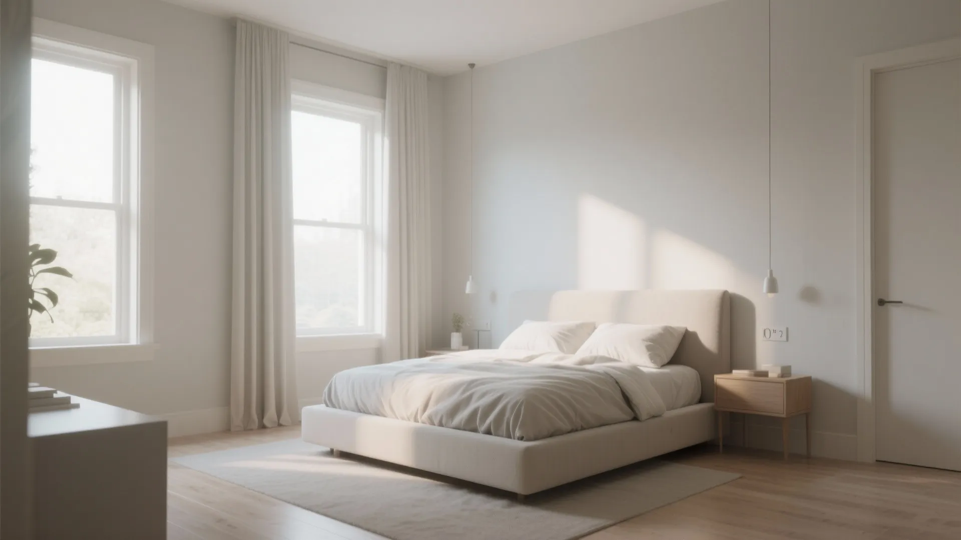 4. Minimalist Platform Bed