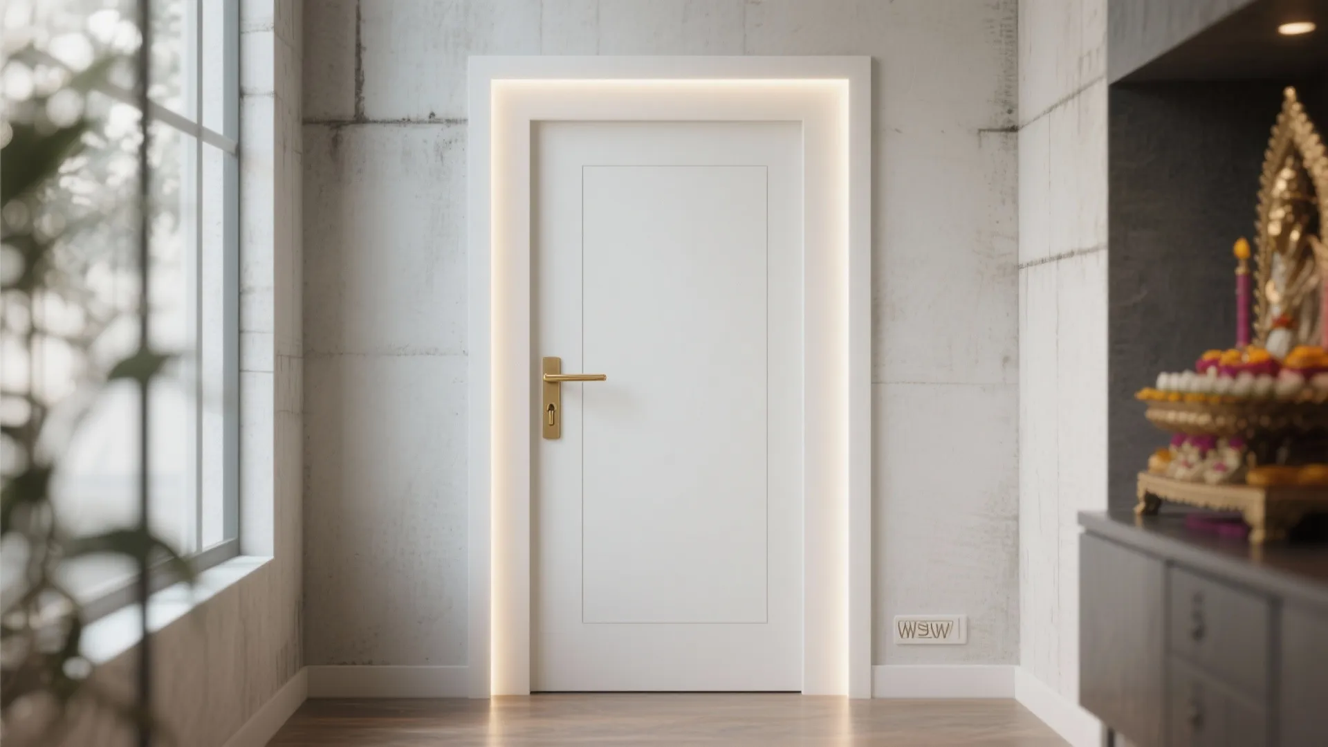 Contemporary Minimalist Door