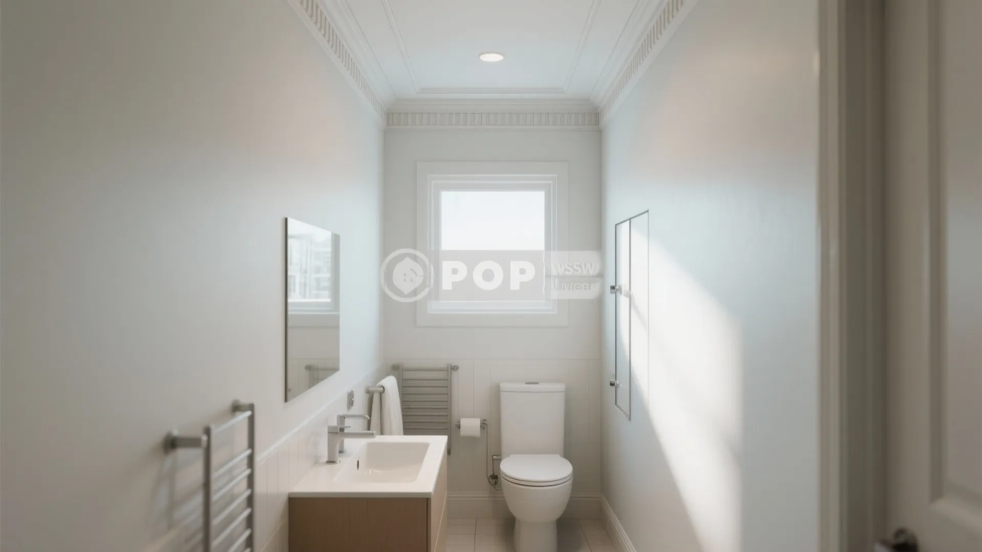 Minimalist POP Ceiling Accents