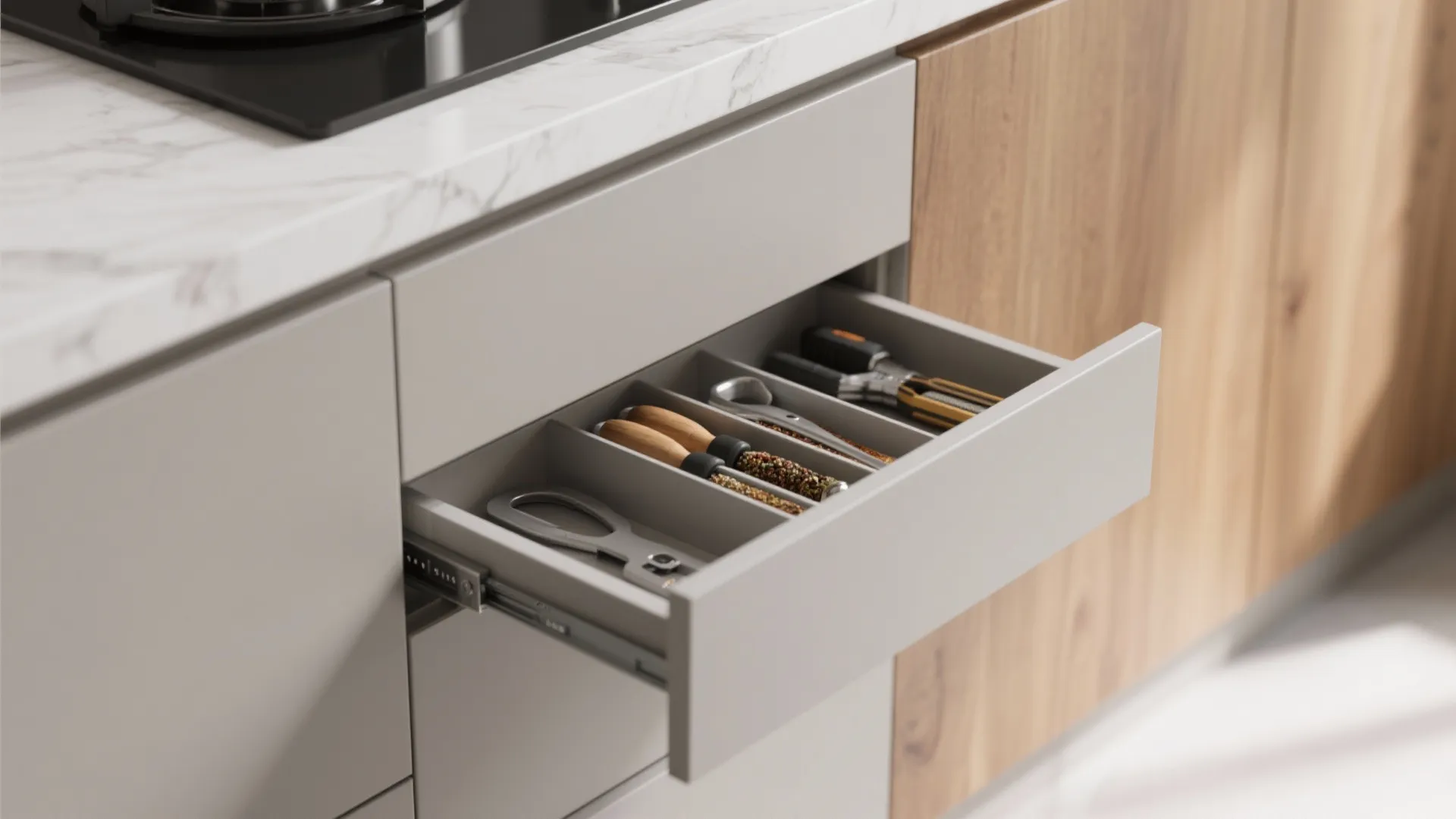 Minimalist Kitchen Storage