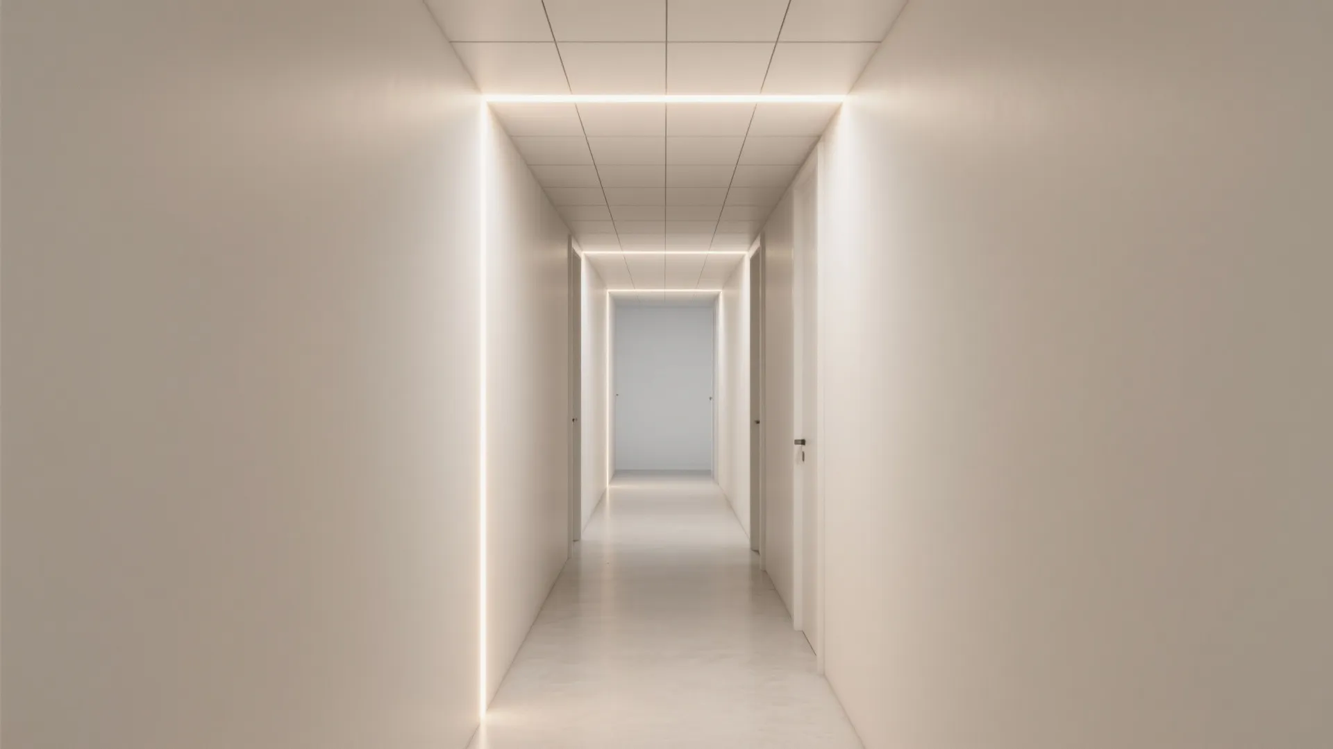 Minimalist PVC Panel Finish