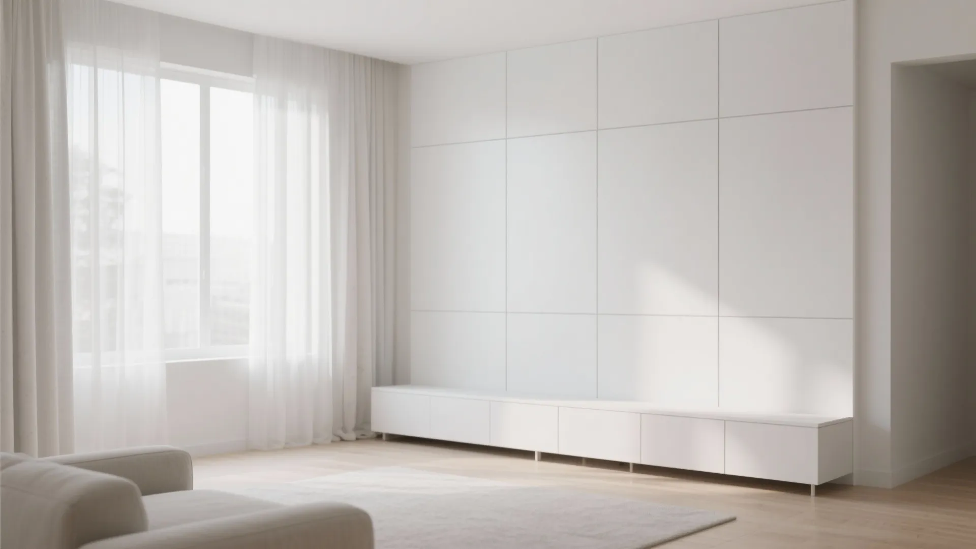 Minimalist PVC Wall Panels