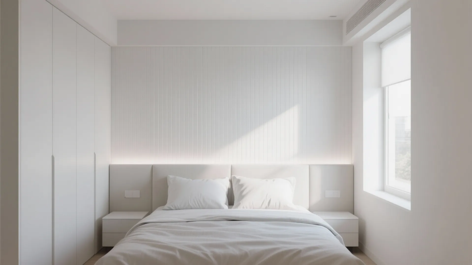 Minimalist PVC Accent Wall