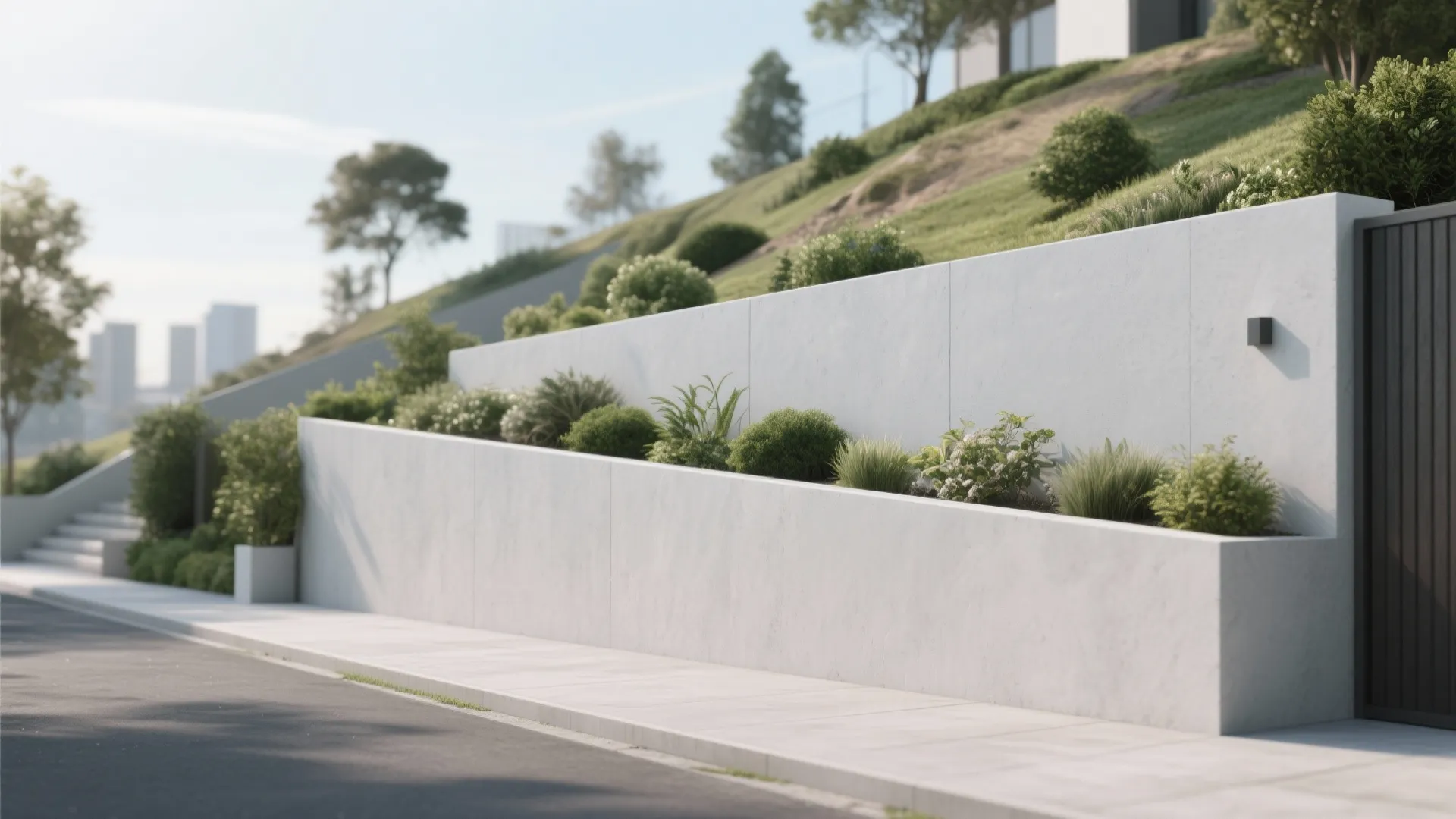 Minimalist RCC Wall Surface Finish