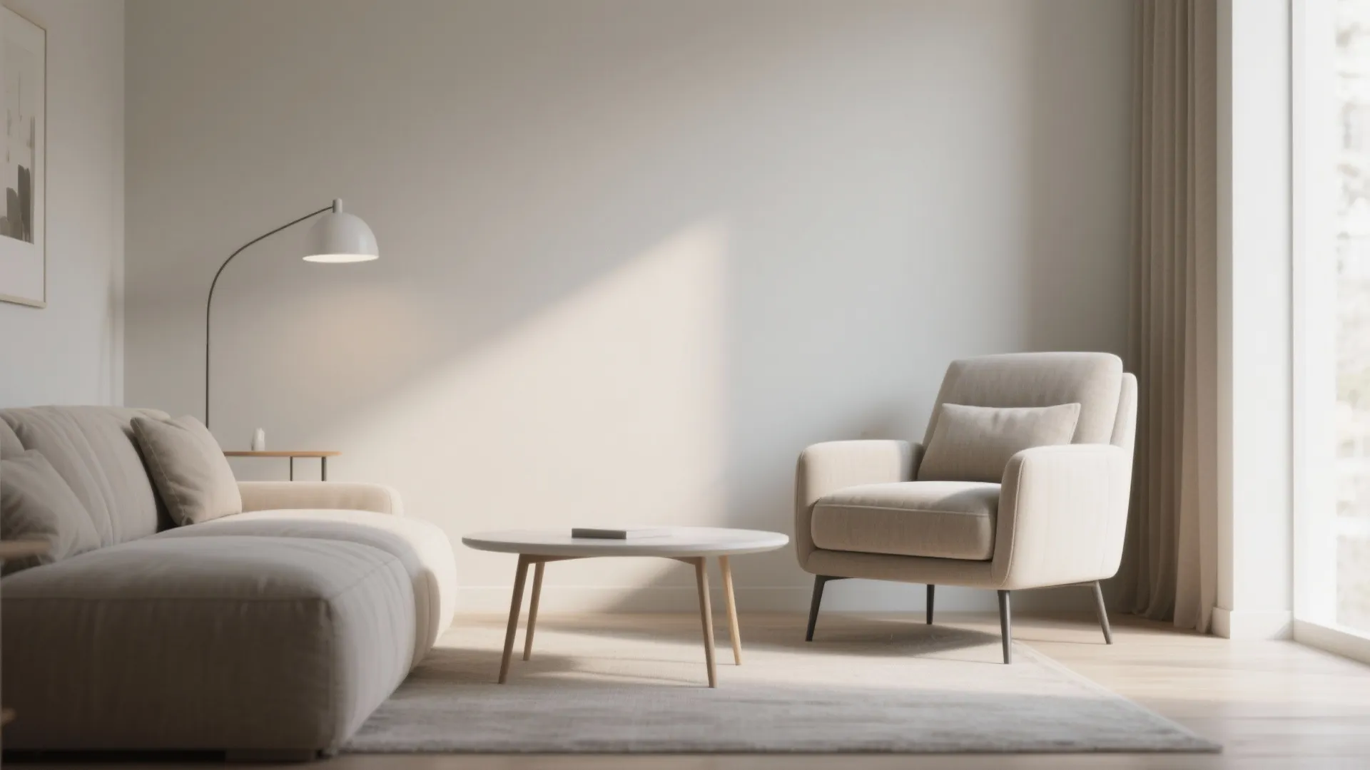 1. Minimalist Recliner Arrangement