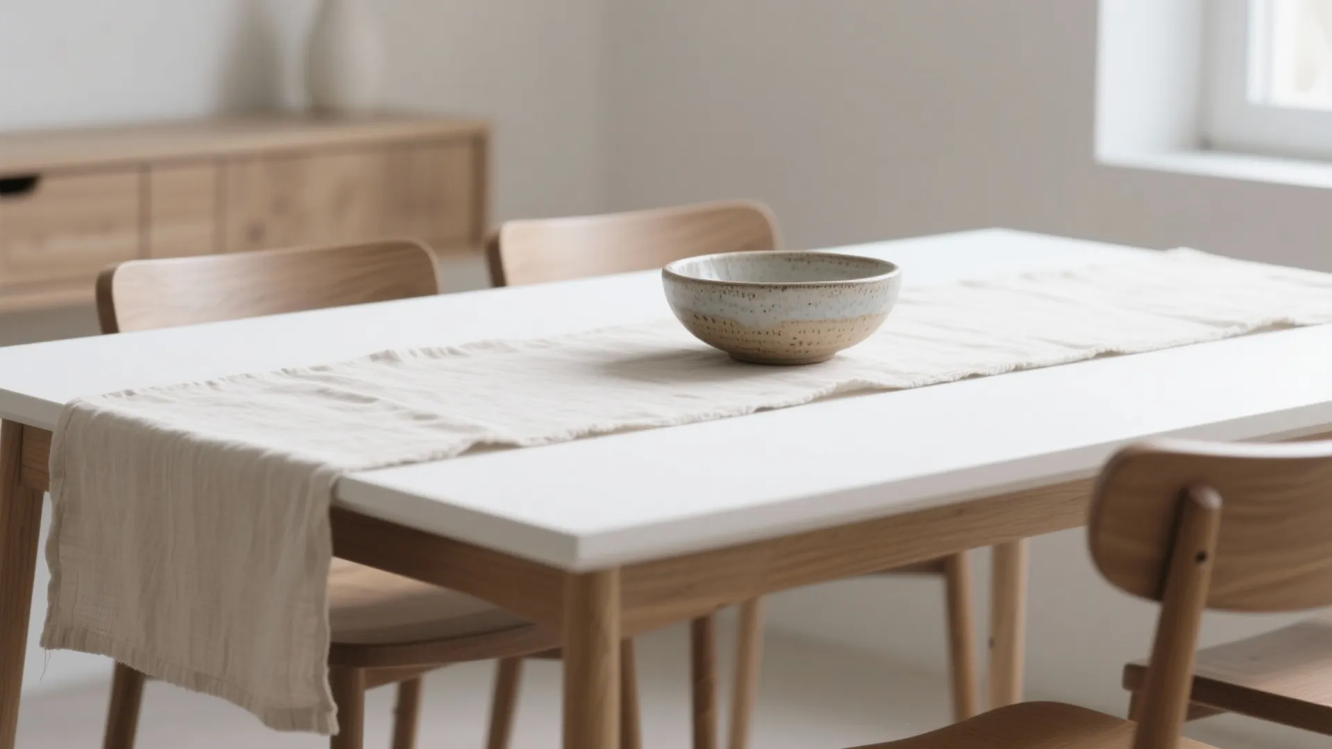 10. Minimalist Runner with One Statement Piece