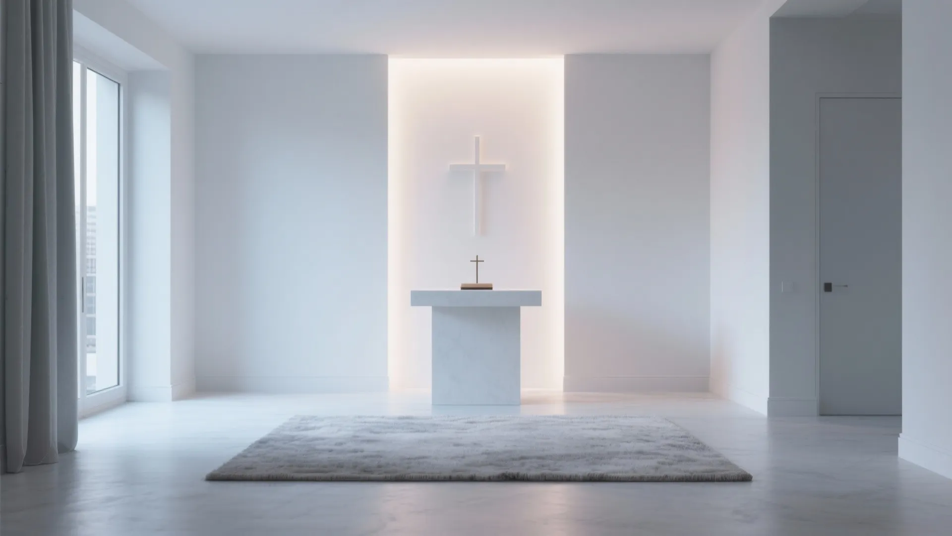 Minimalist Sacred Space