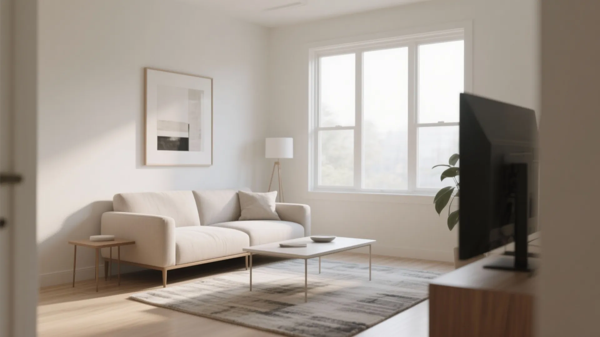 1. Minimalist Seating Flow