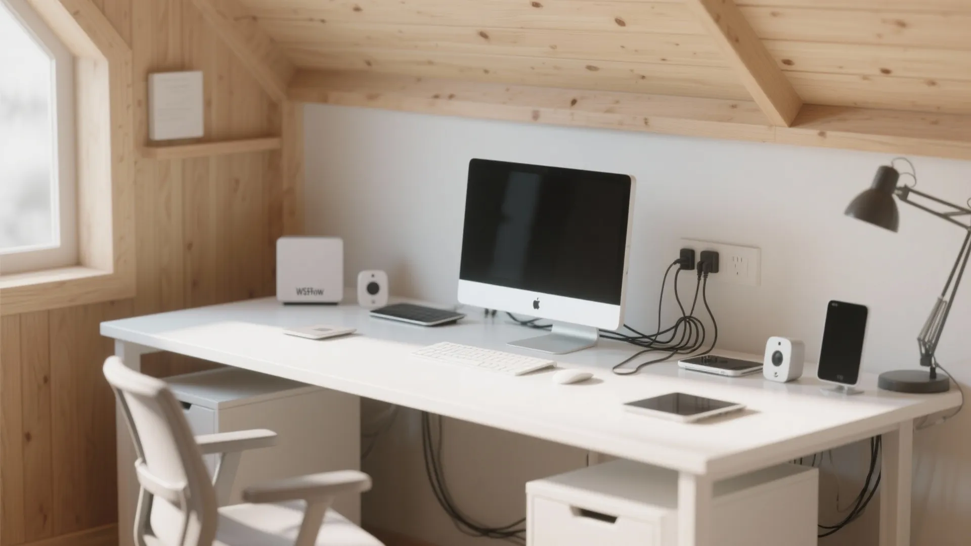 7. Minimalist Desk Setup