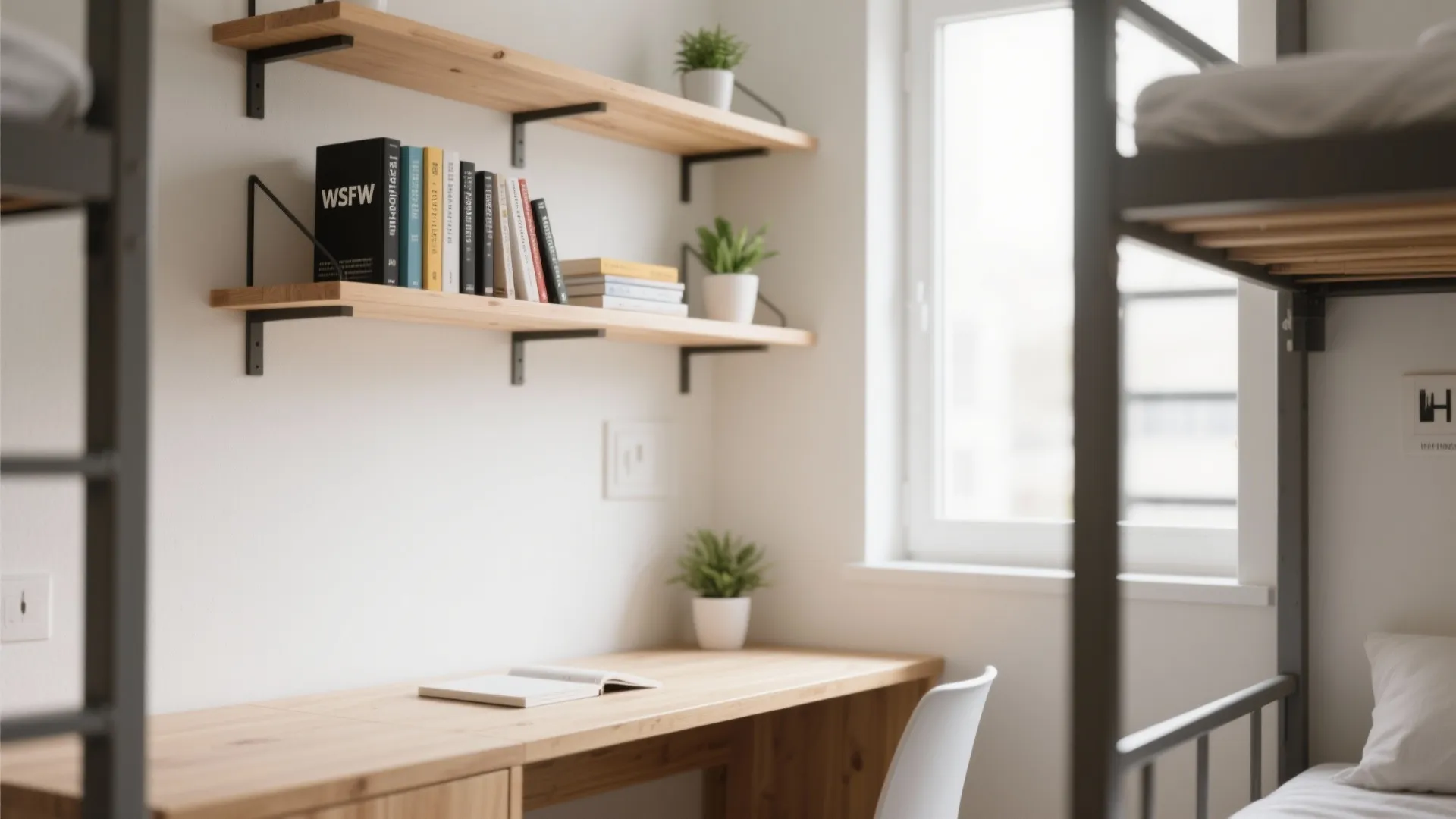 Minimalist Wall Shelving