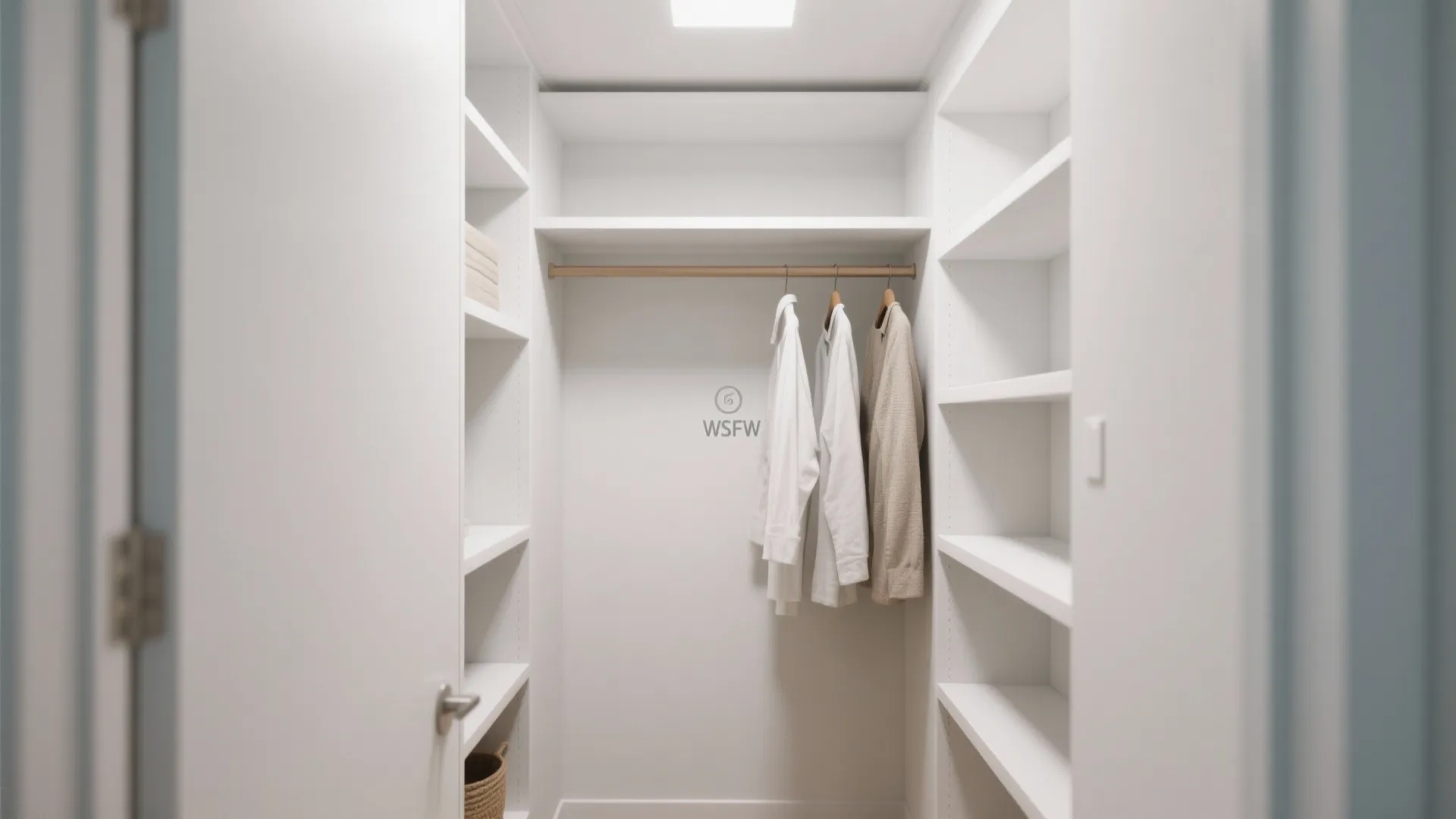 Minimalist shelving elegance