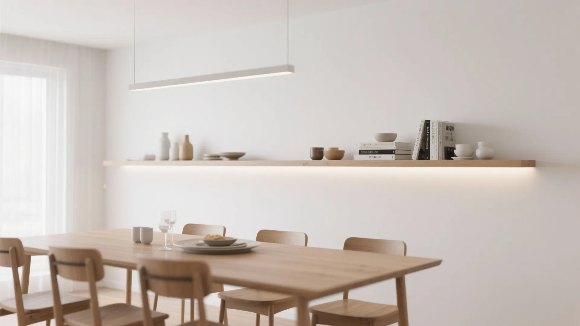 10. Minimalist Single Shelf