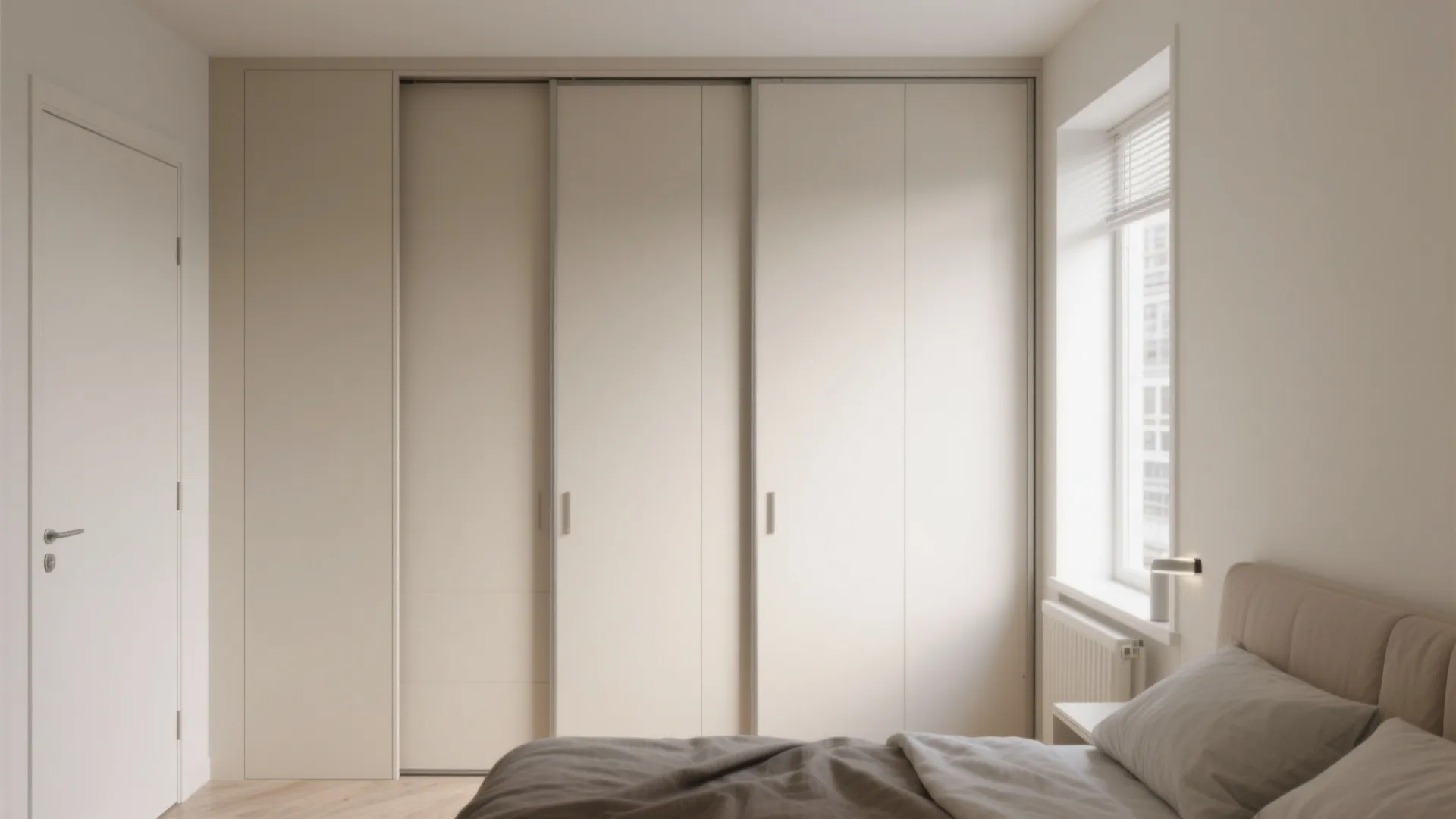 Minimalist Sliding Door Wardrobe