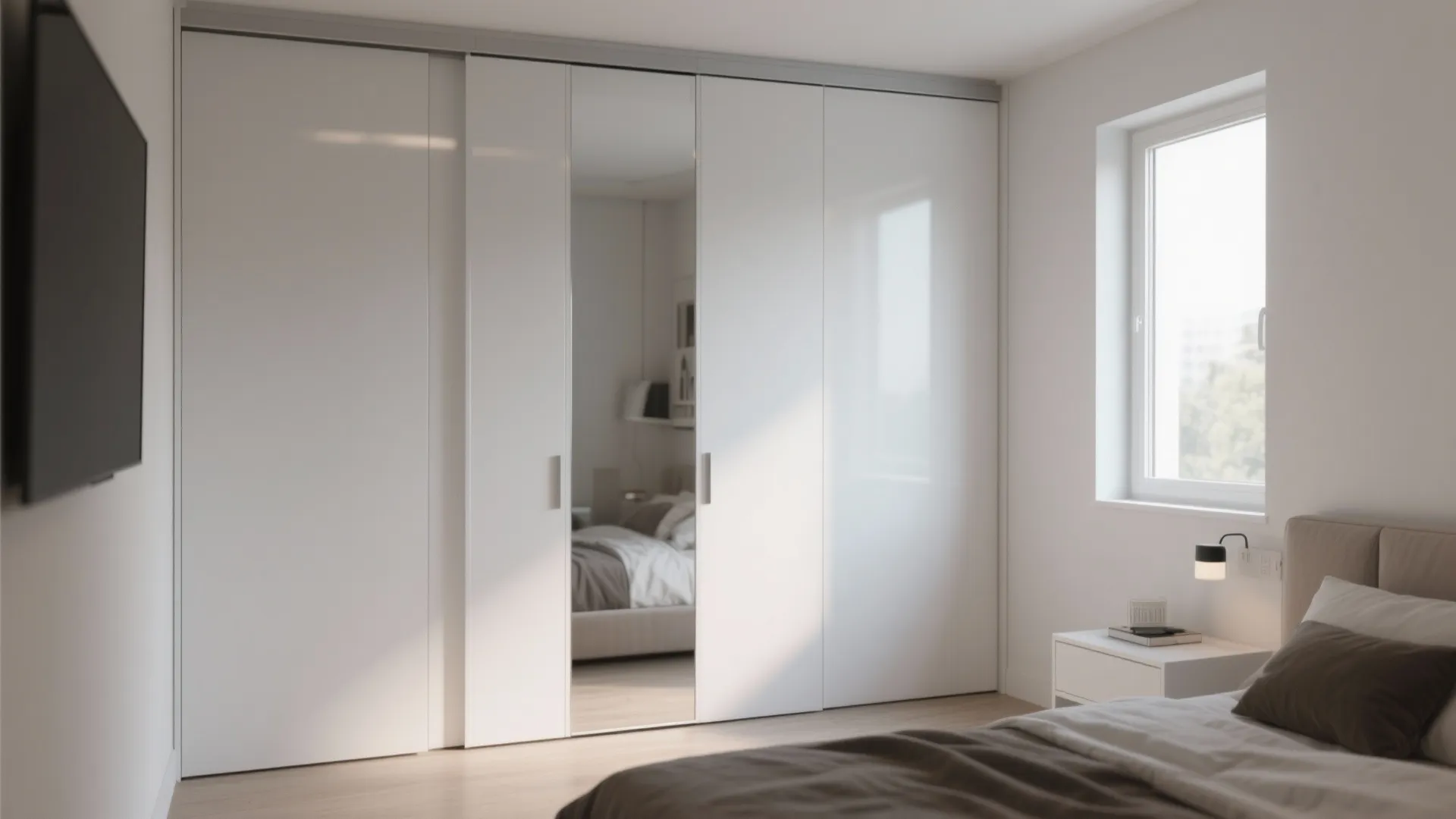 Minimalist Sliding Door Wardrobe