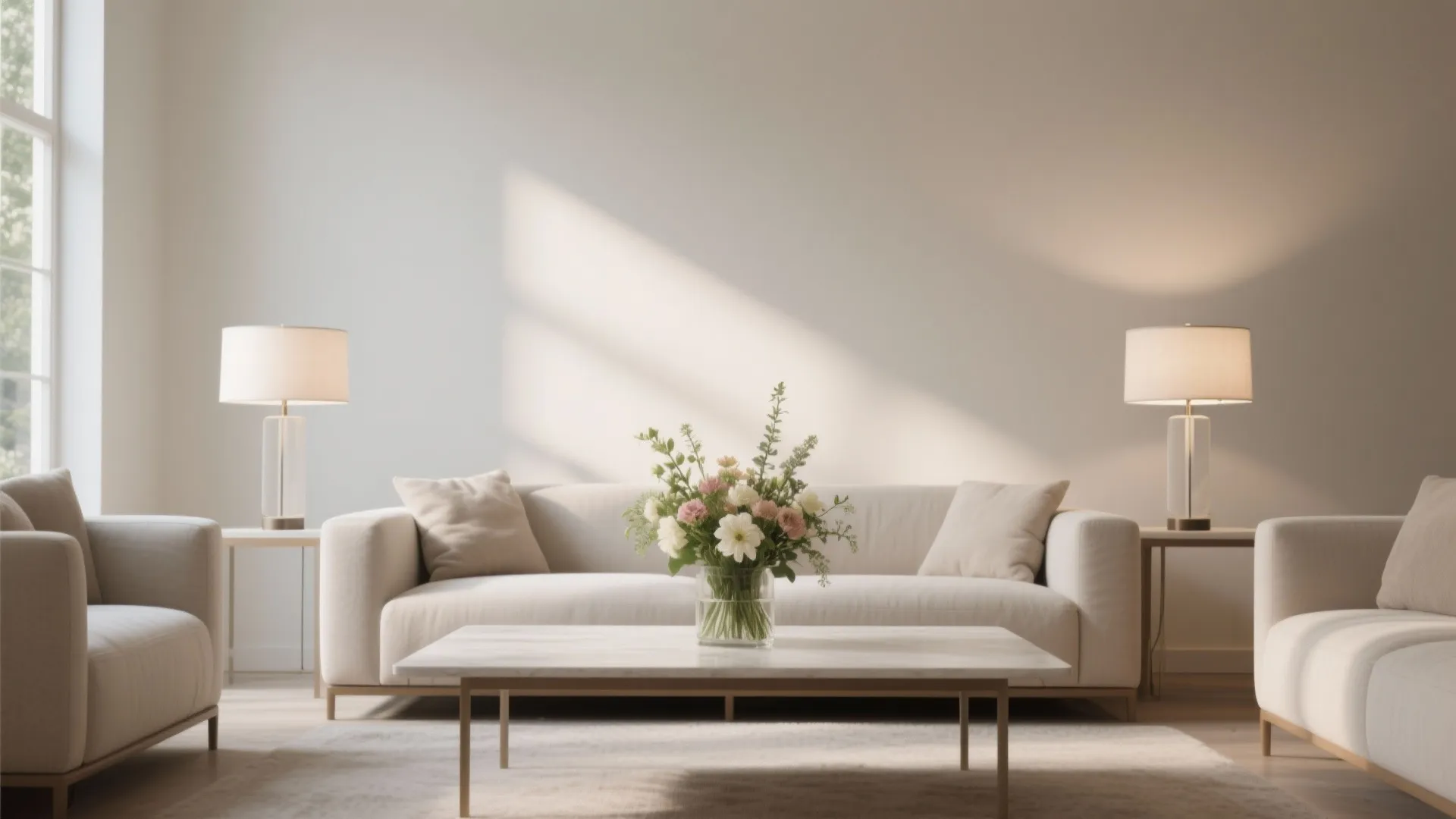 1. Minimalist Arrangement with Balanced Symmetry