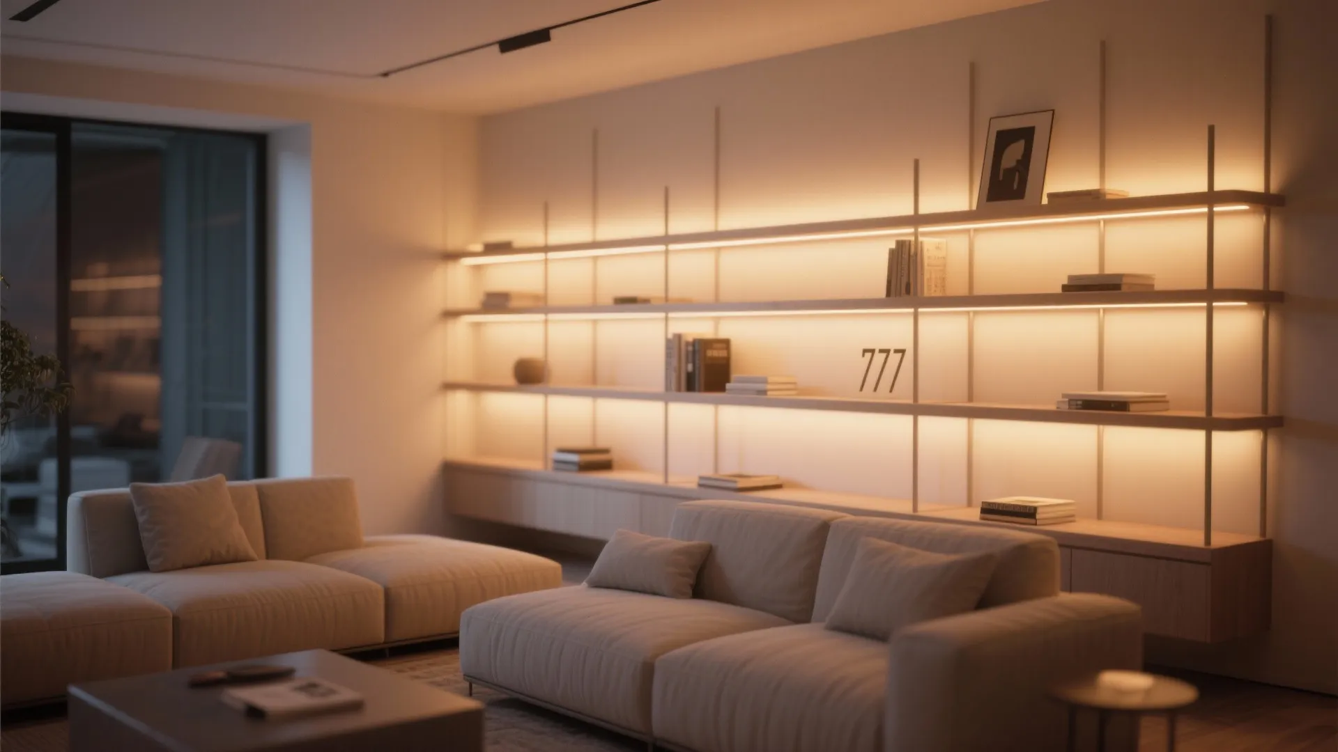 Soft Lighting for Minimal Ambience