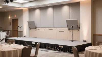 Professional Conference Room Stage Design