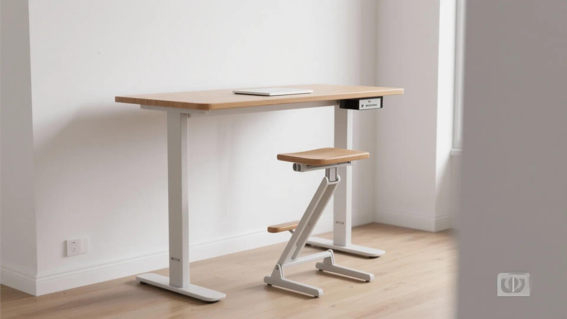 10. Minimalist Standing Desk
