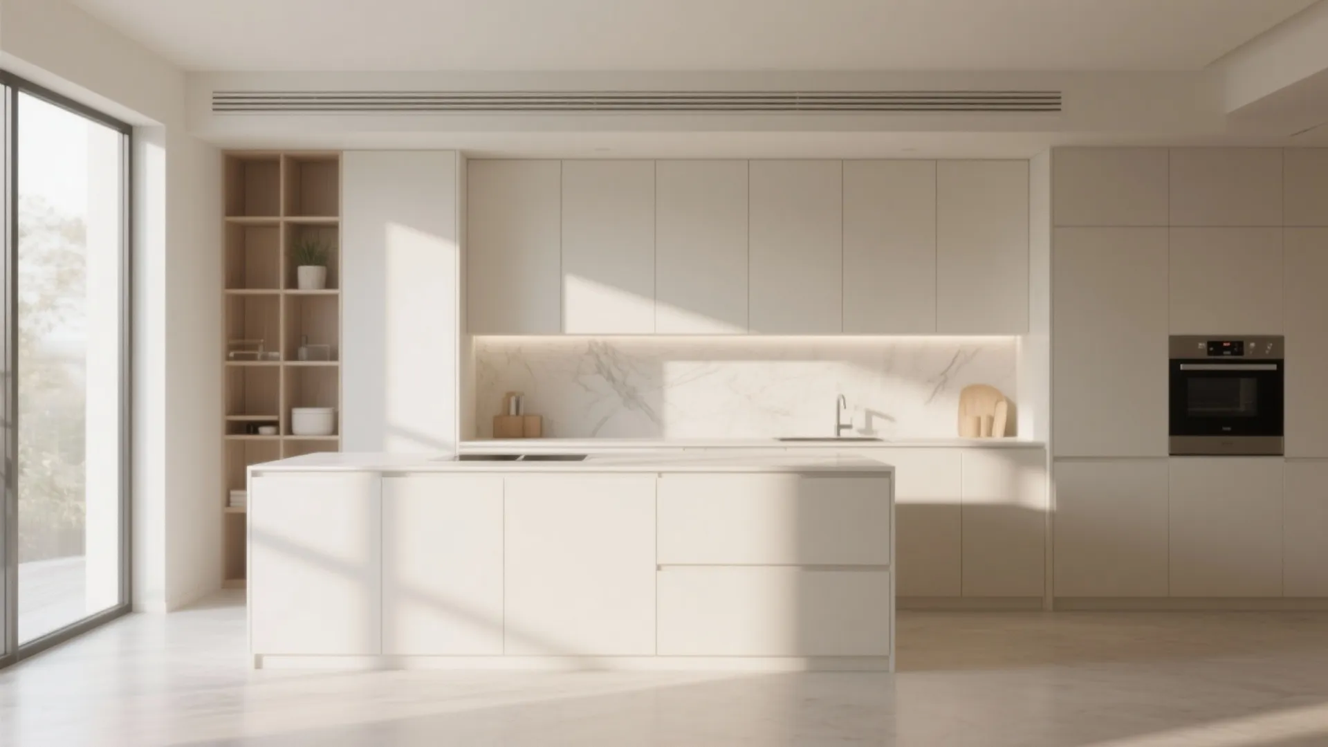 1. Minimalist Kitchen Storage