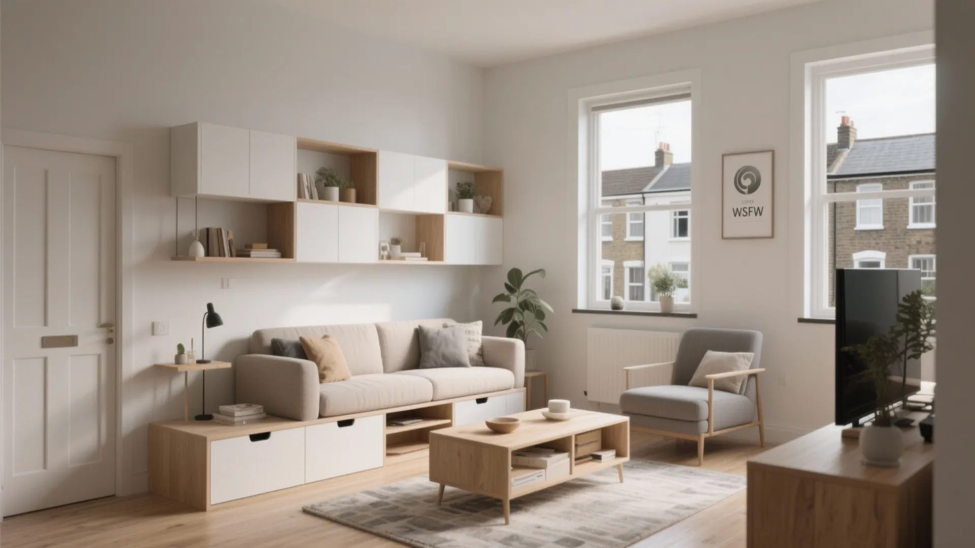 1. Minimalist Storage Solutions