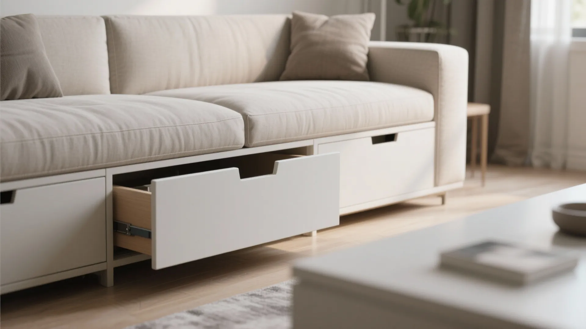 1. Minimalist Storage Solutions