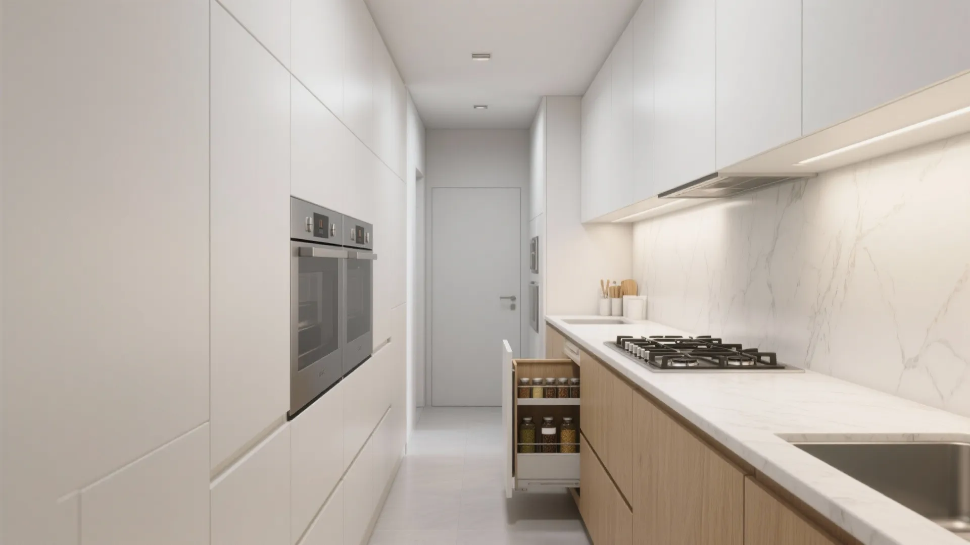 Minimalist Kitchen Storage