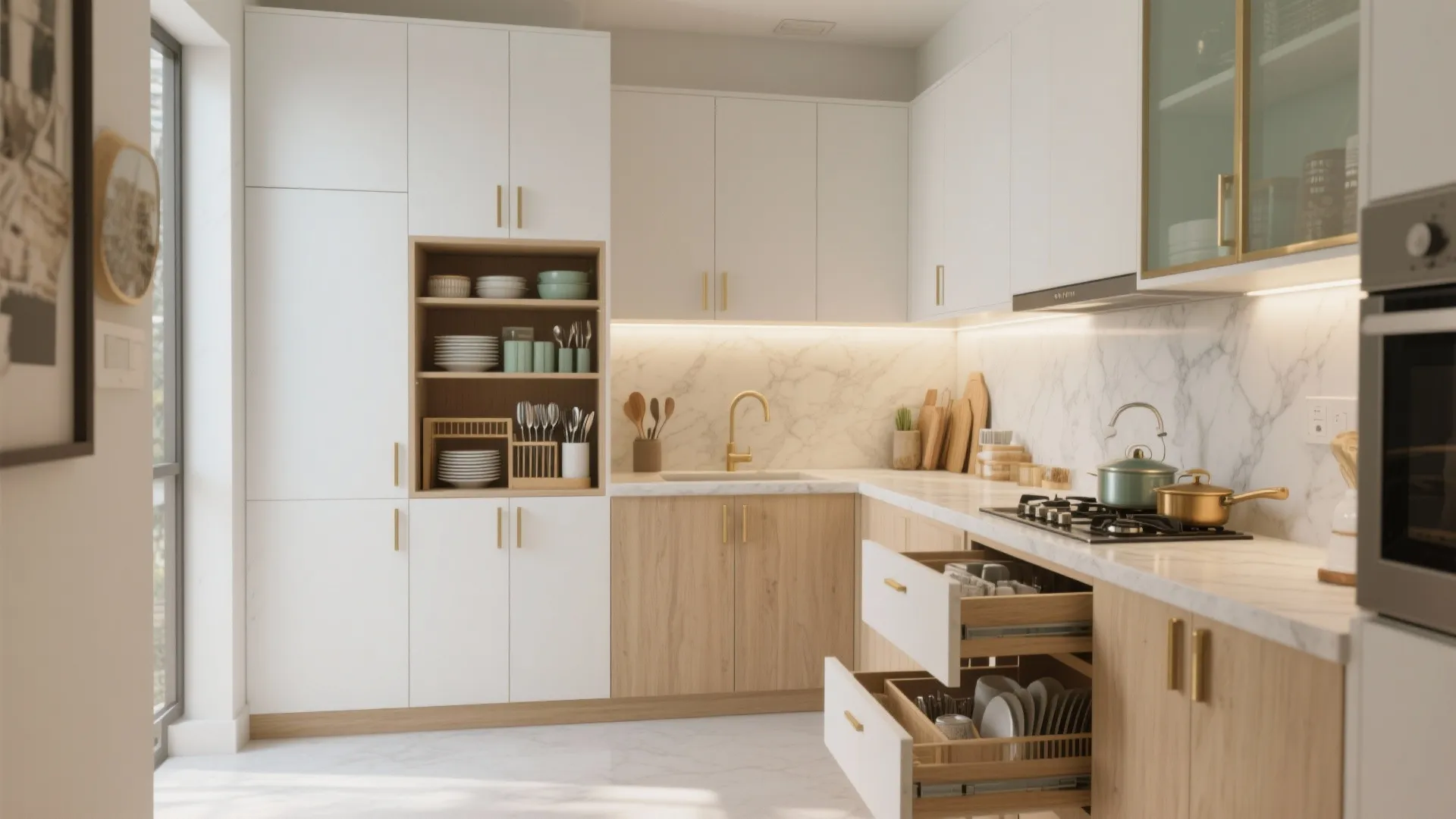 Minimalist Kitchen Storage That Actually Works