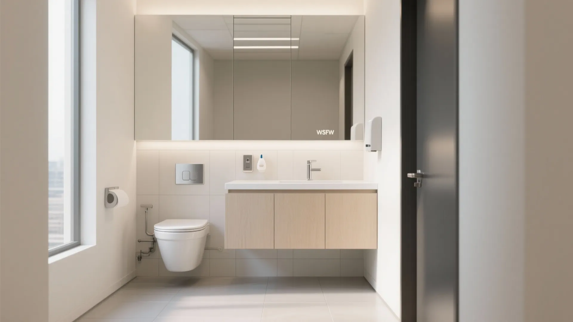 Minimalist storage and concealed fixtures