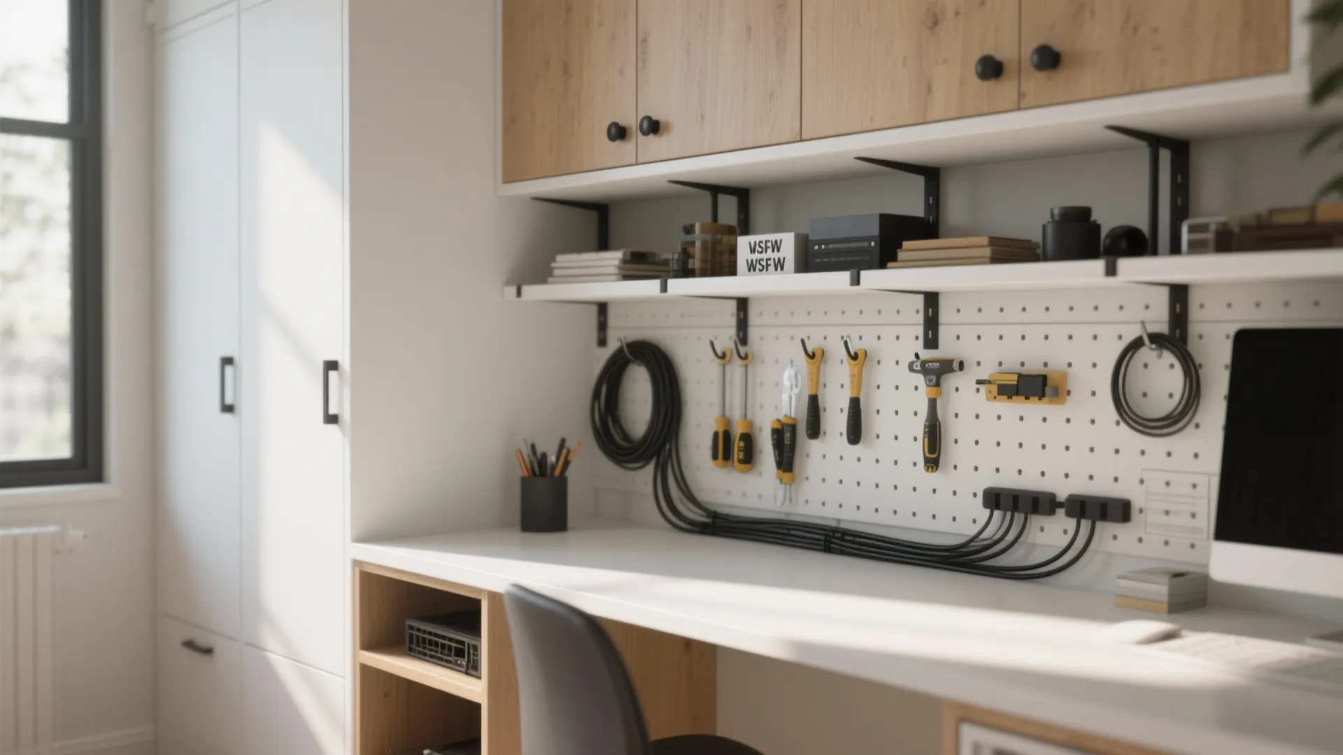 Minimalist storage that saves focus