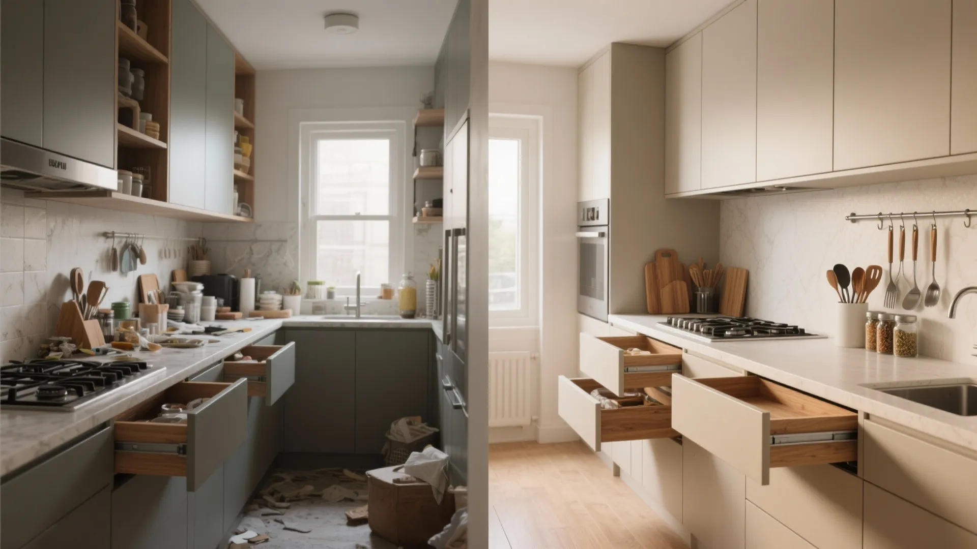 Minimalist Kitchen Storage That Works Hard