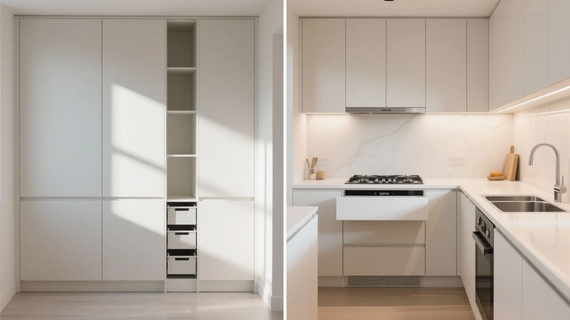 Minimalist Storage That Hides the Chaos