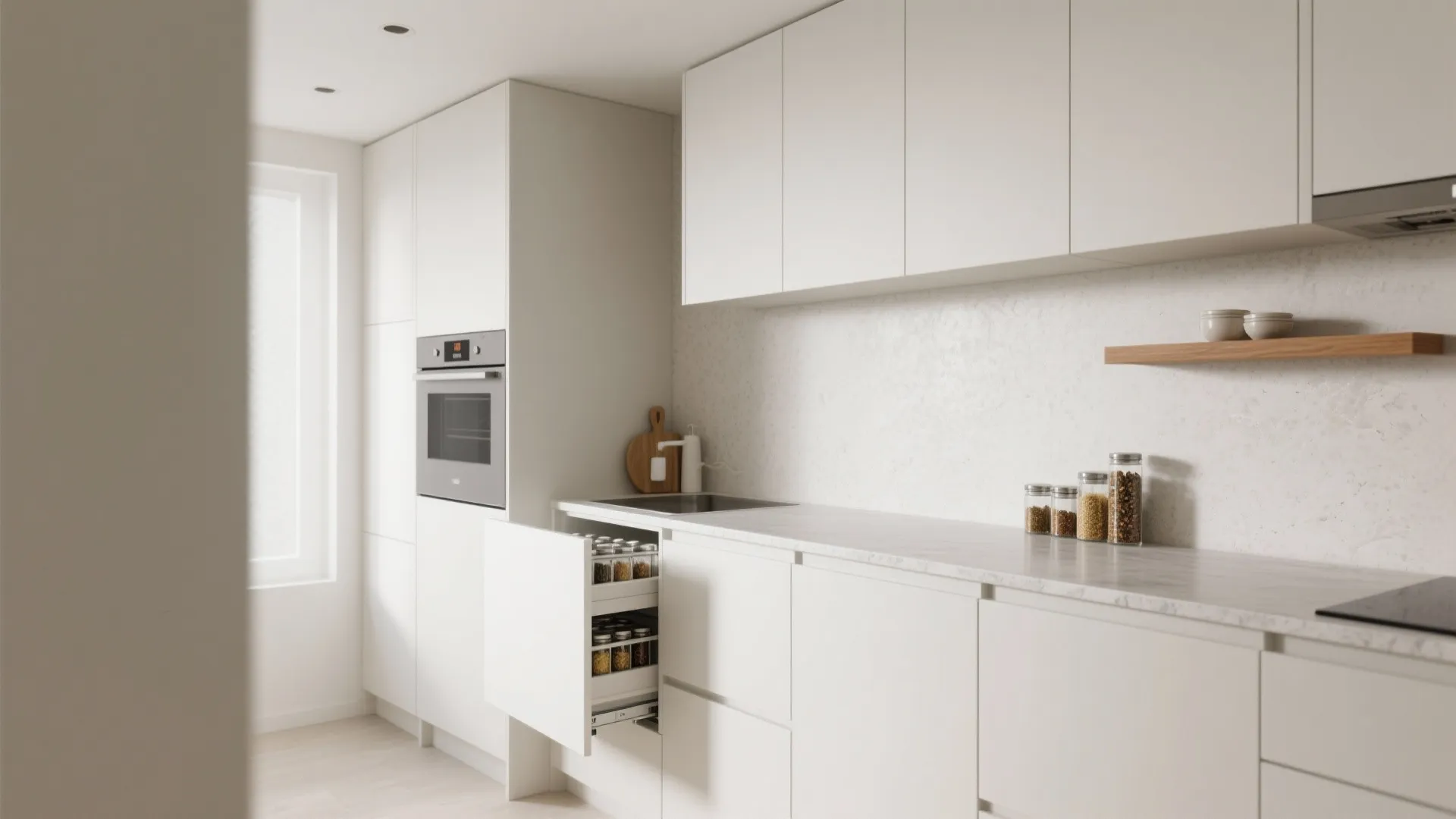 Minimalist Kitchen Storage