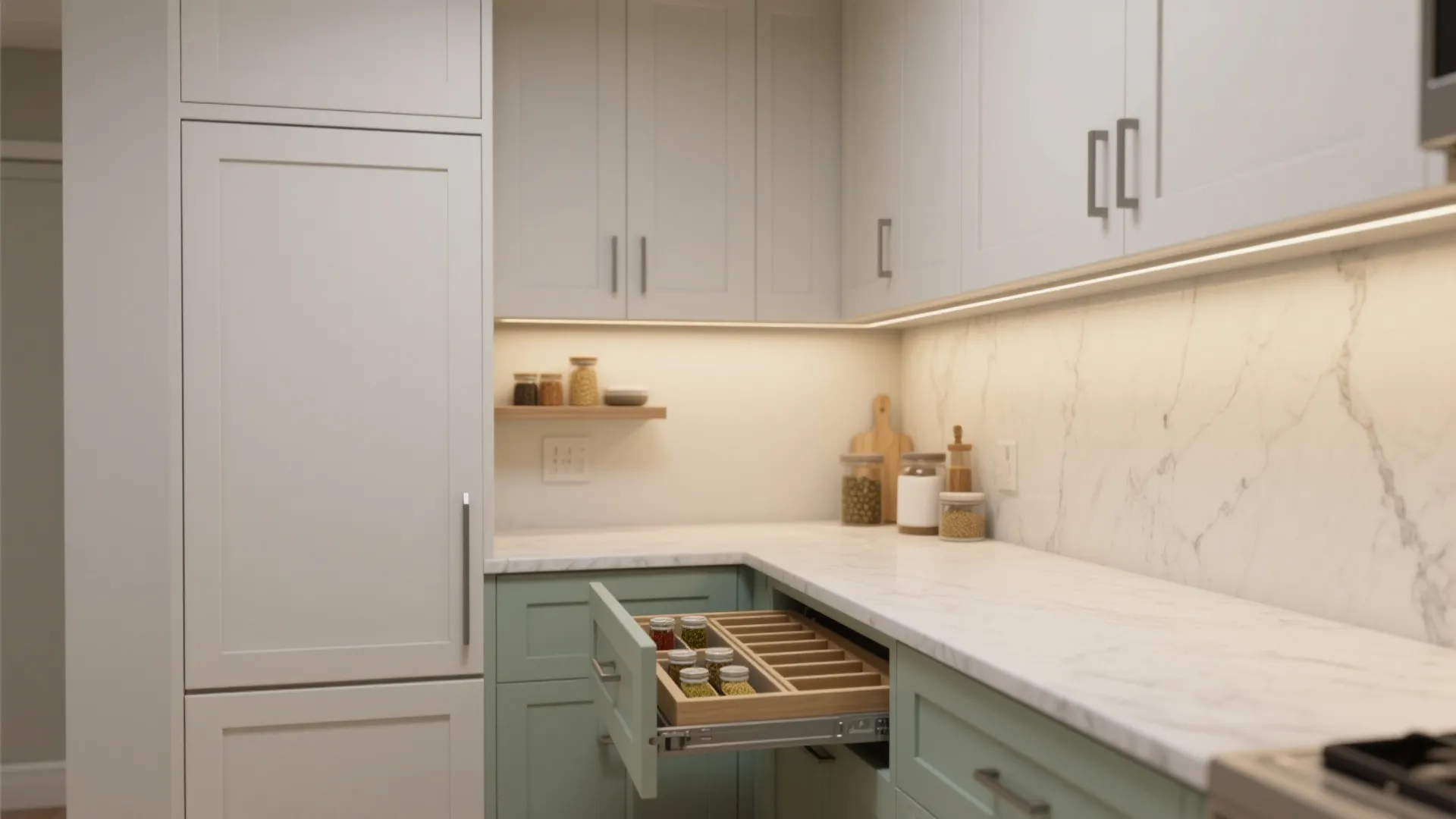 Minimalist Kitchen Storage Done Right