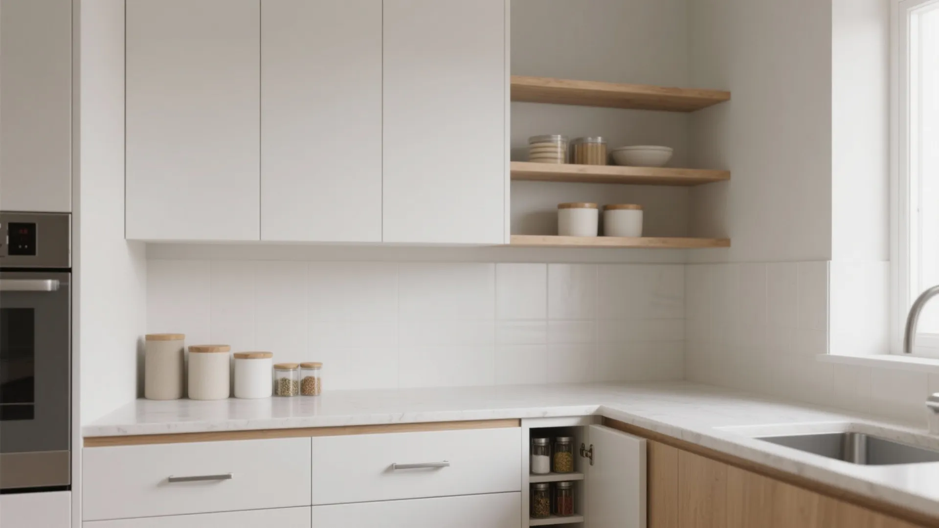 Minimalist Kitchen Storage