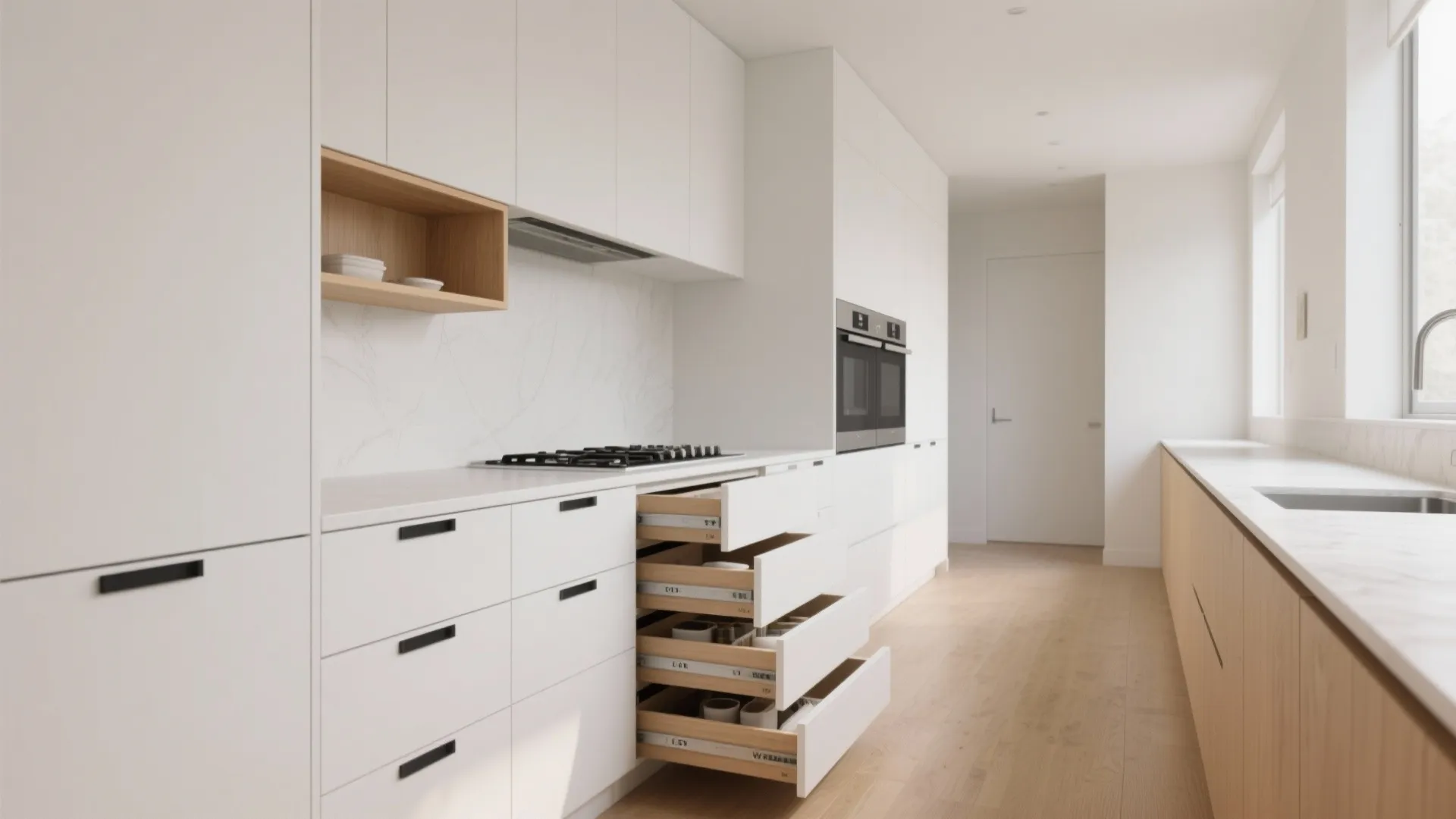 Minimalist Kitchen Storage That Earns Its Keep