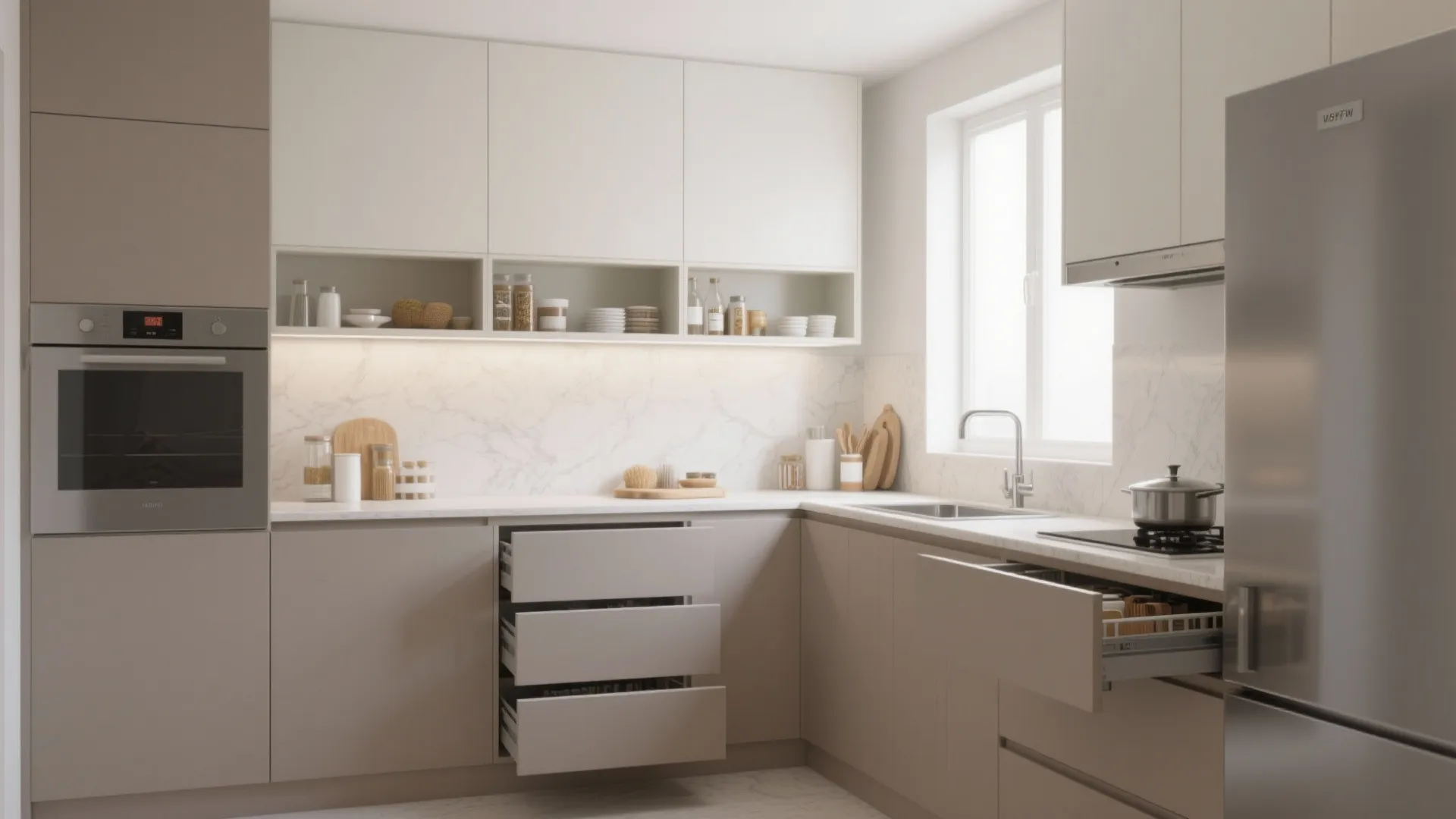 Minimalist Kitchen Storage That Works