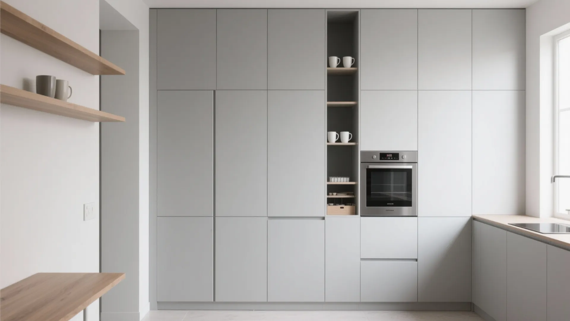 Minimalist Storage that Hides the Mess