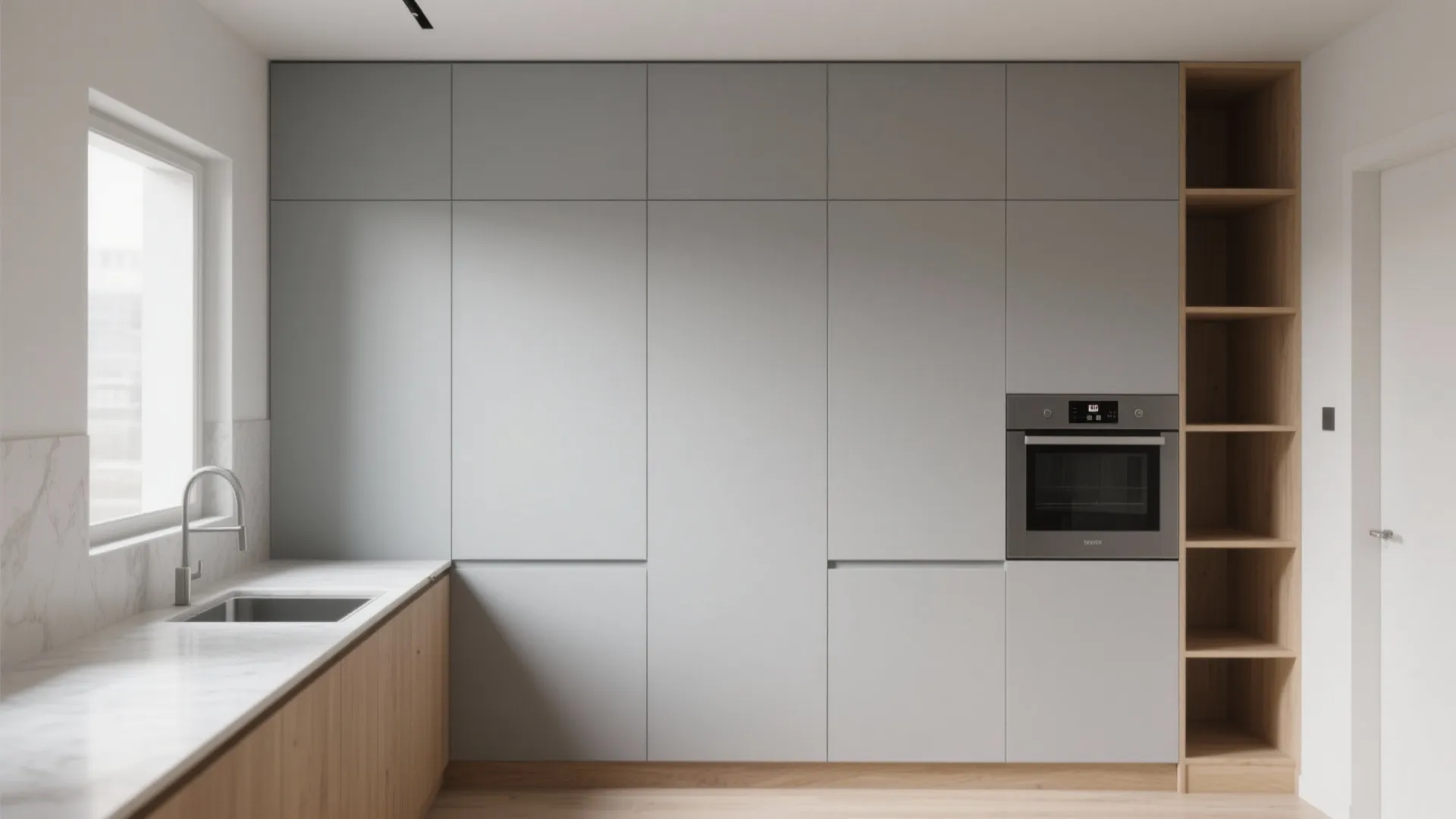 Minimalist Storage with Hidden Lines