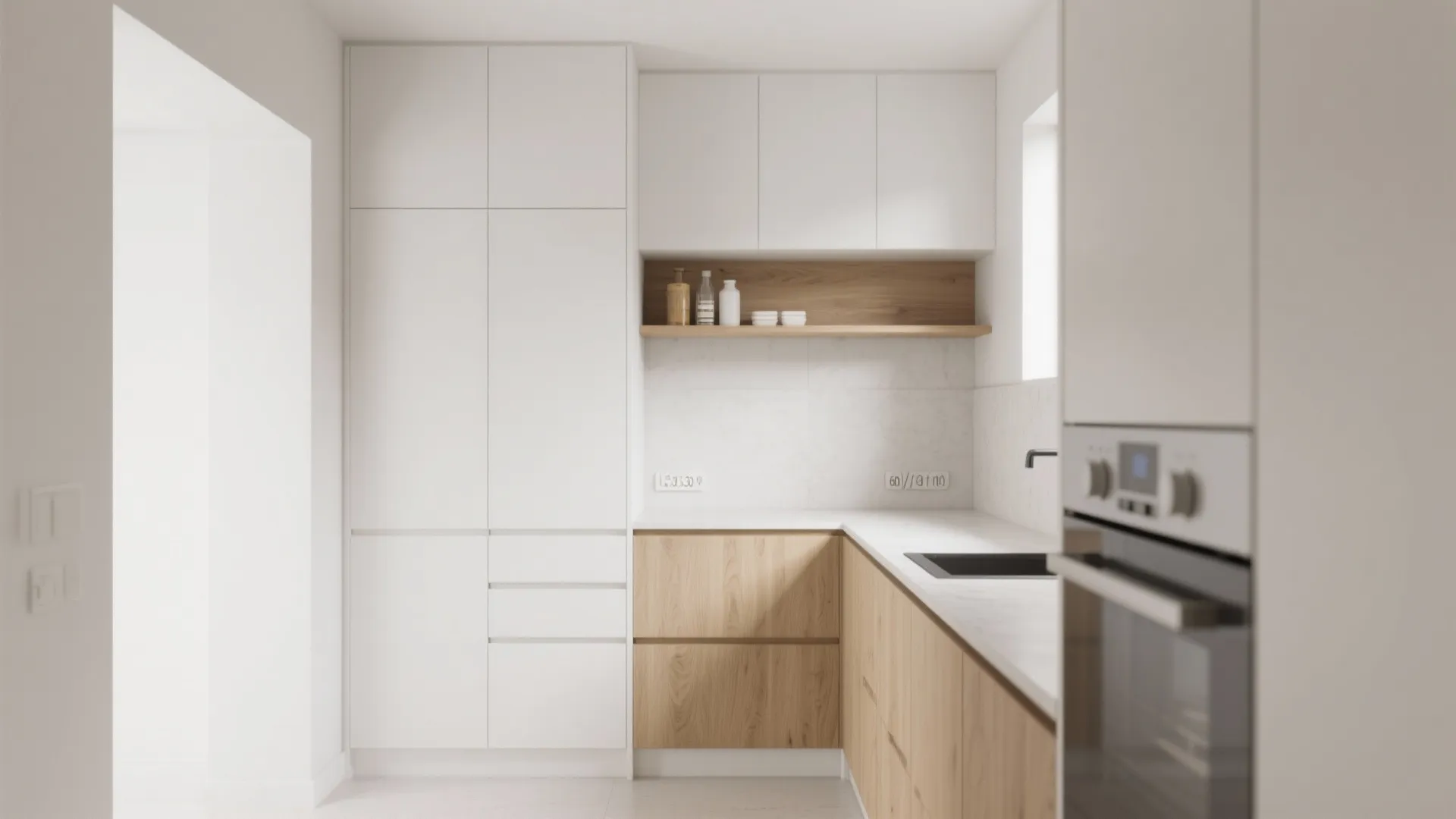 Minimalist Kitchen Storage