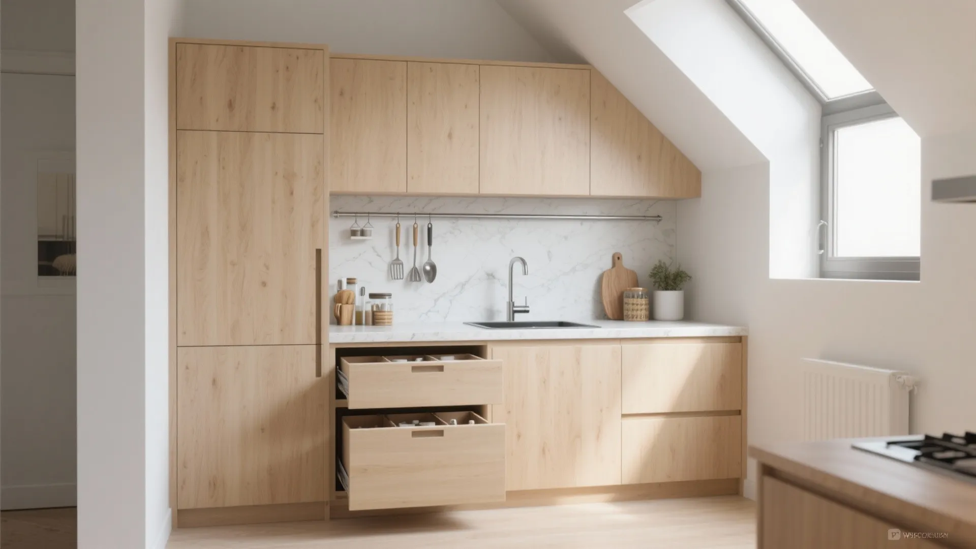 Minimalist Kitchen Storage