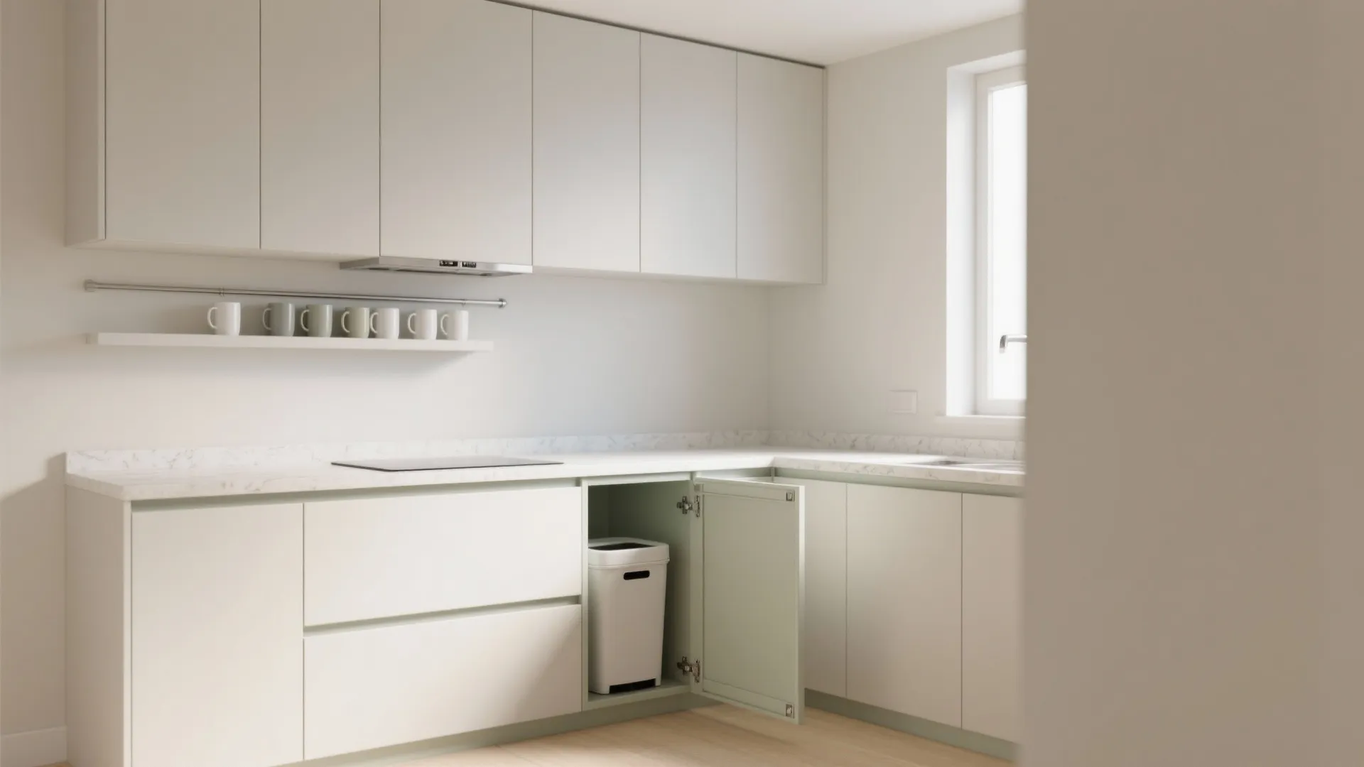 Minimalist Storage That Hides the Mess