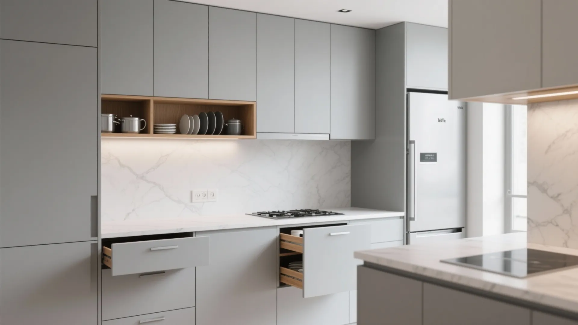 Minimalist Kitchen Storage Done Right