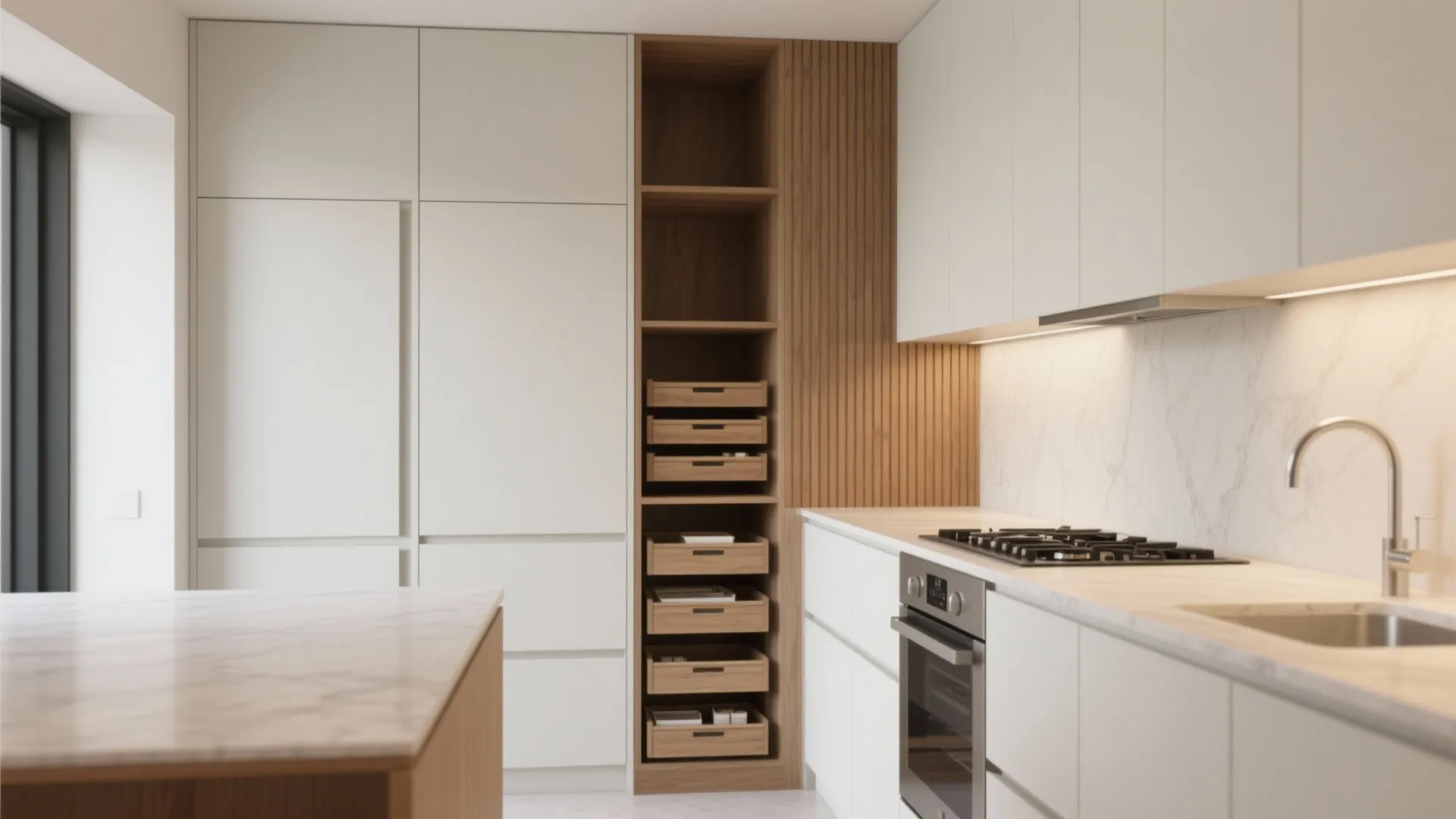 Minimalist Storage That Hides the Mess