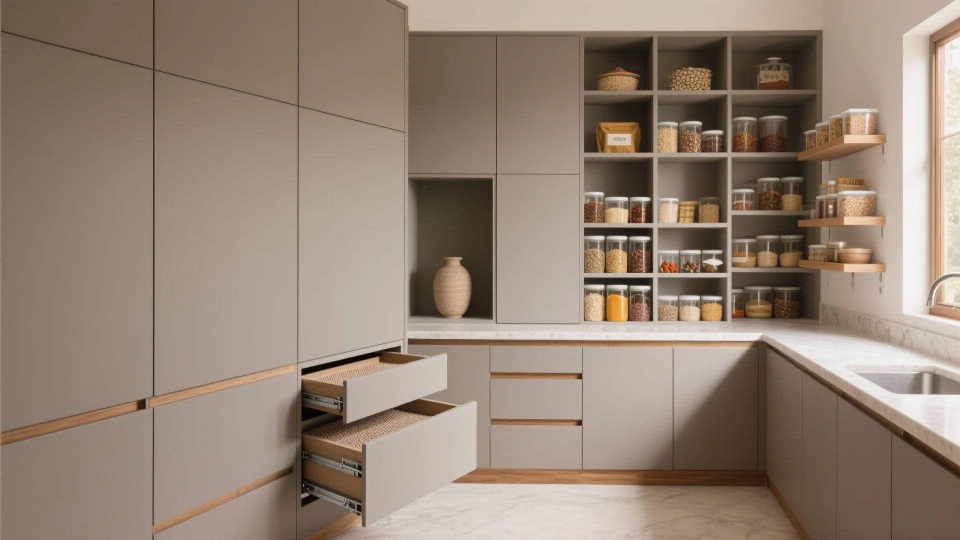 Minimalist Storage that Works Hard