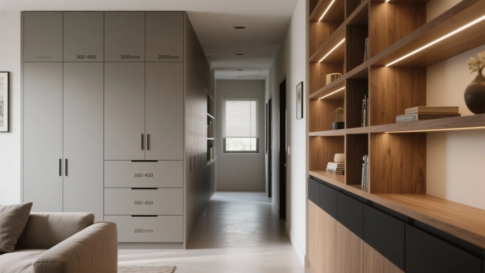 Minimalist Storage that Works Hard